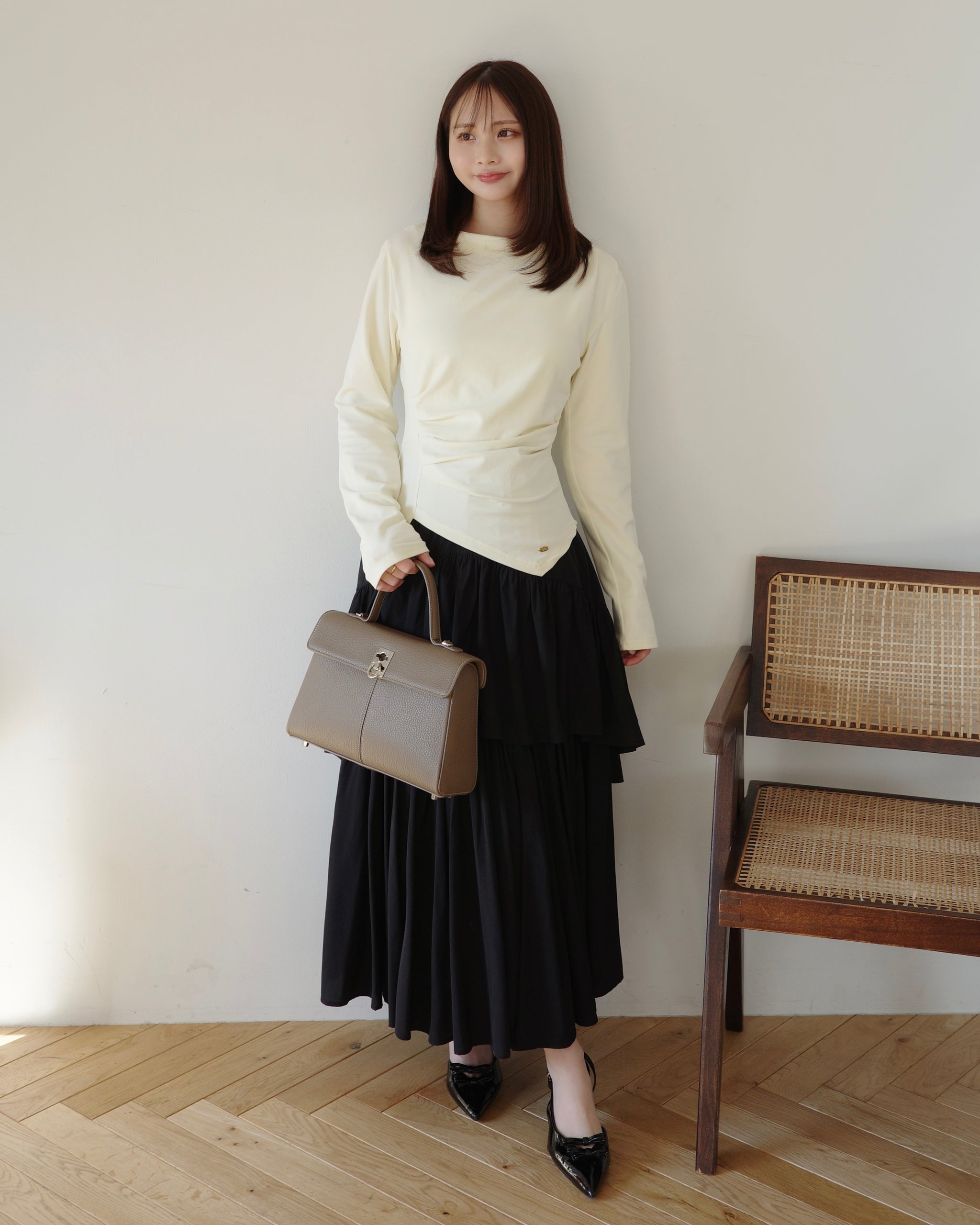 ティアードロングスカート – Maison de Lyla