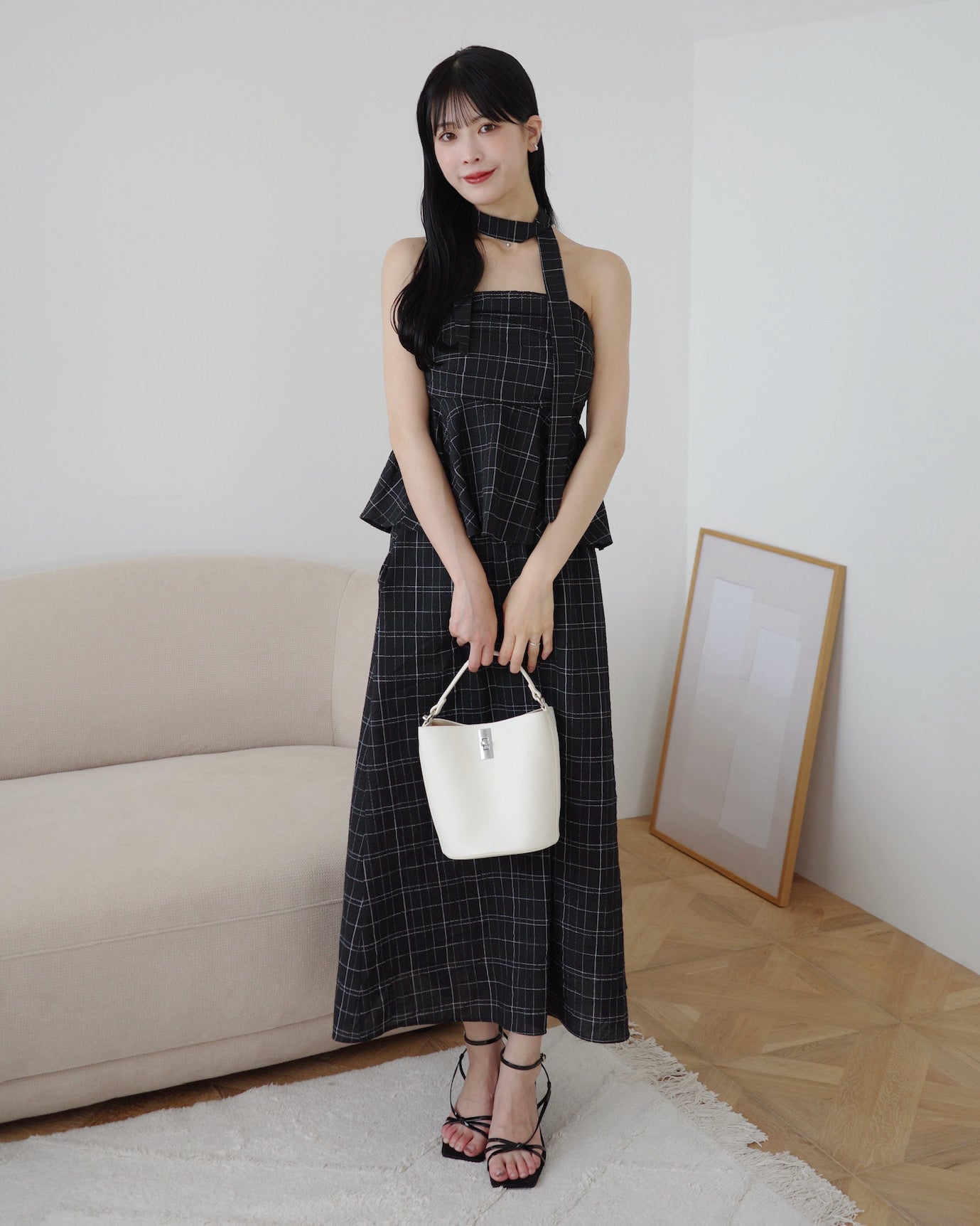 チェックベアセットアップ – Maison de Lyla