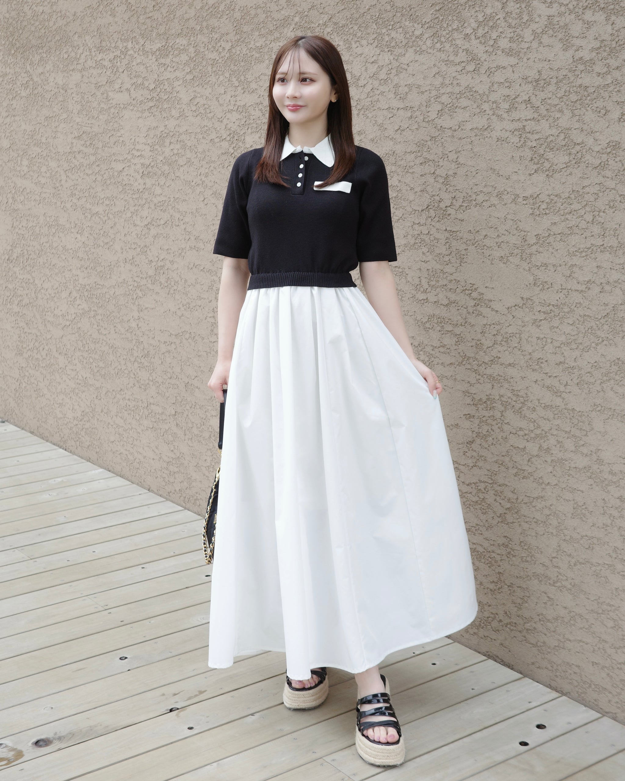 ポロニットドッキングワンピース – Maison de Lyla