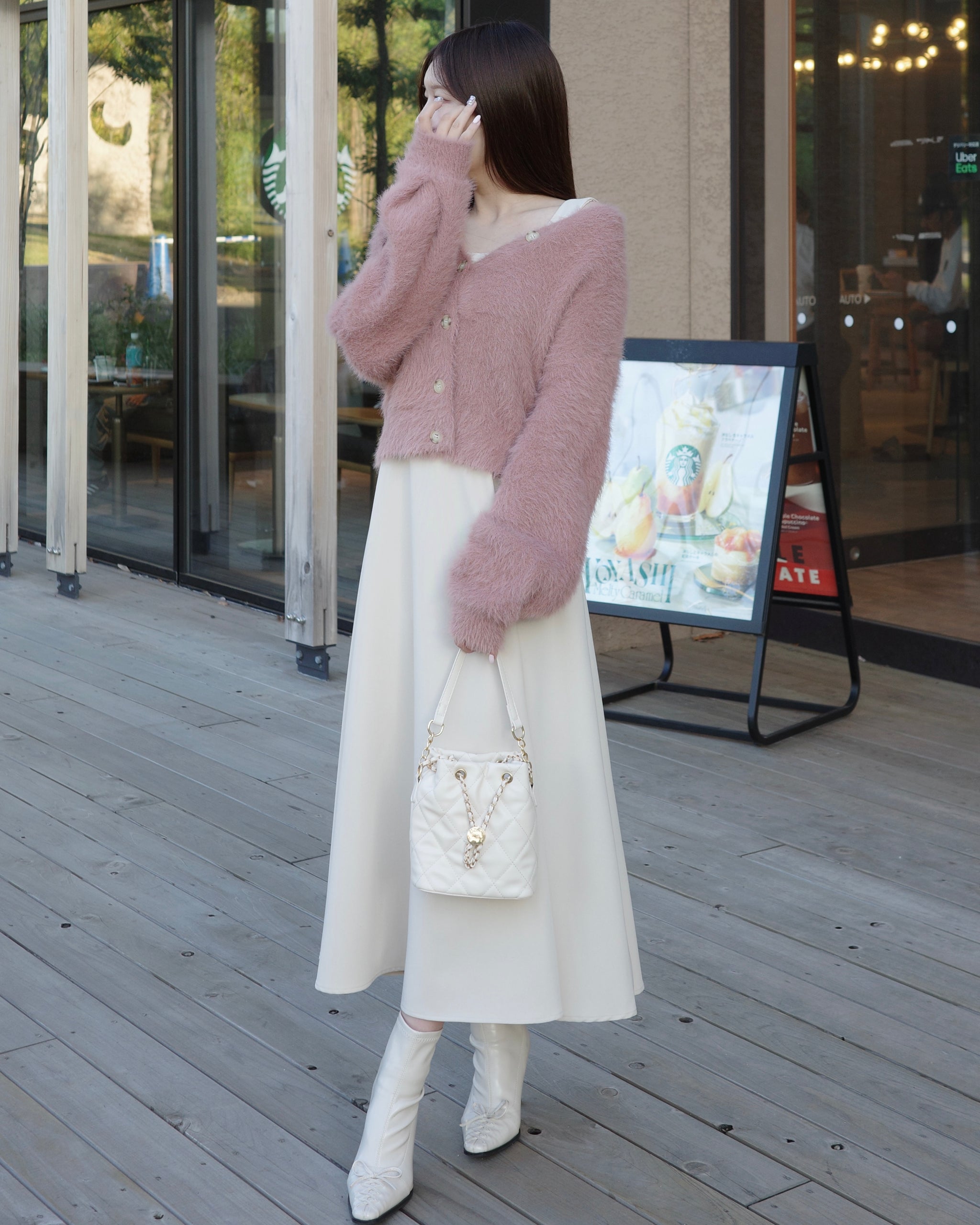 ニットカーディガンセットワンピース – Maison de Lyla