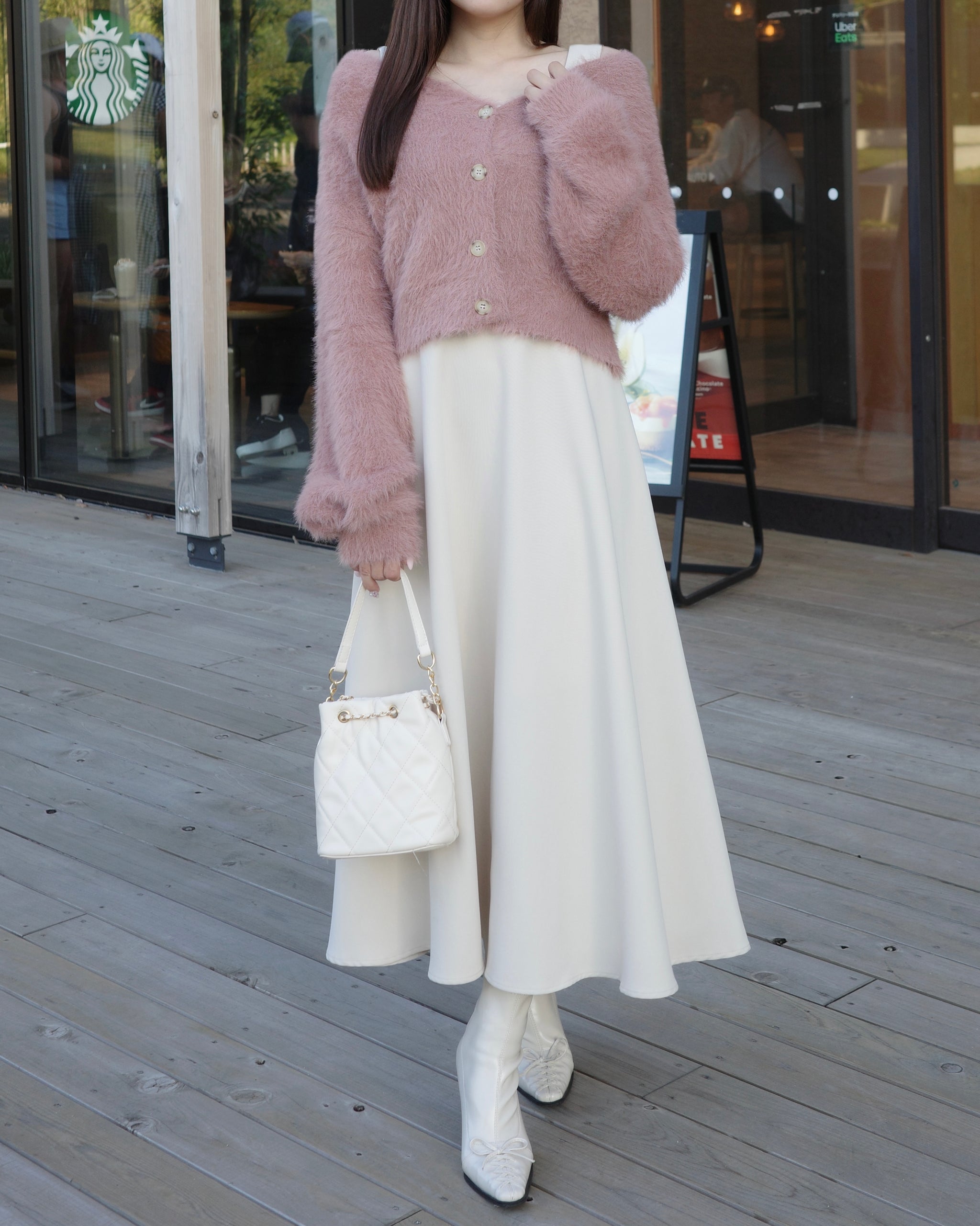 ニットカーディガンセットワンピース – Maison de Lyla