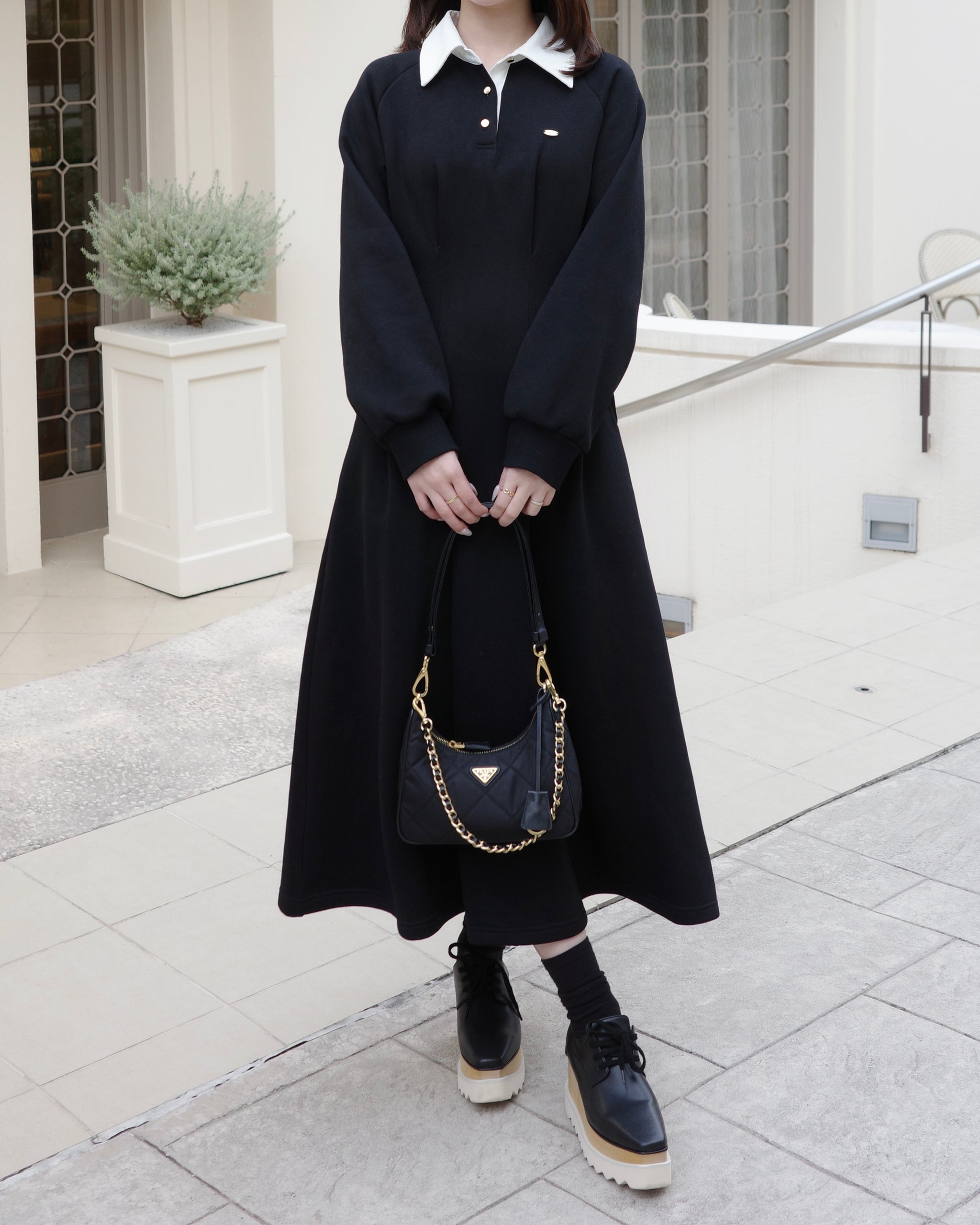 ウエストタックポロワンピース – Maison de Lyla