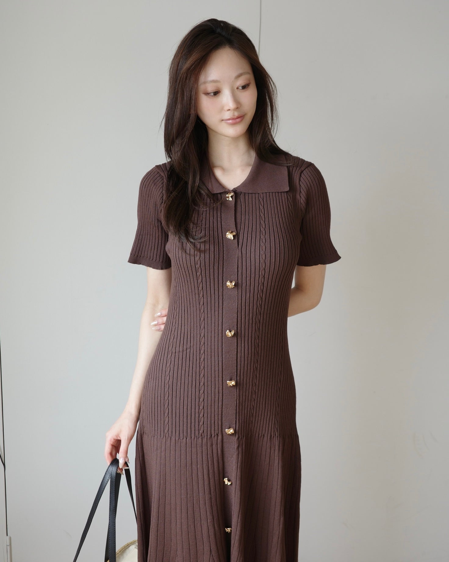 クラシカルポロニットワンピース – Maison de Lyla