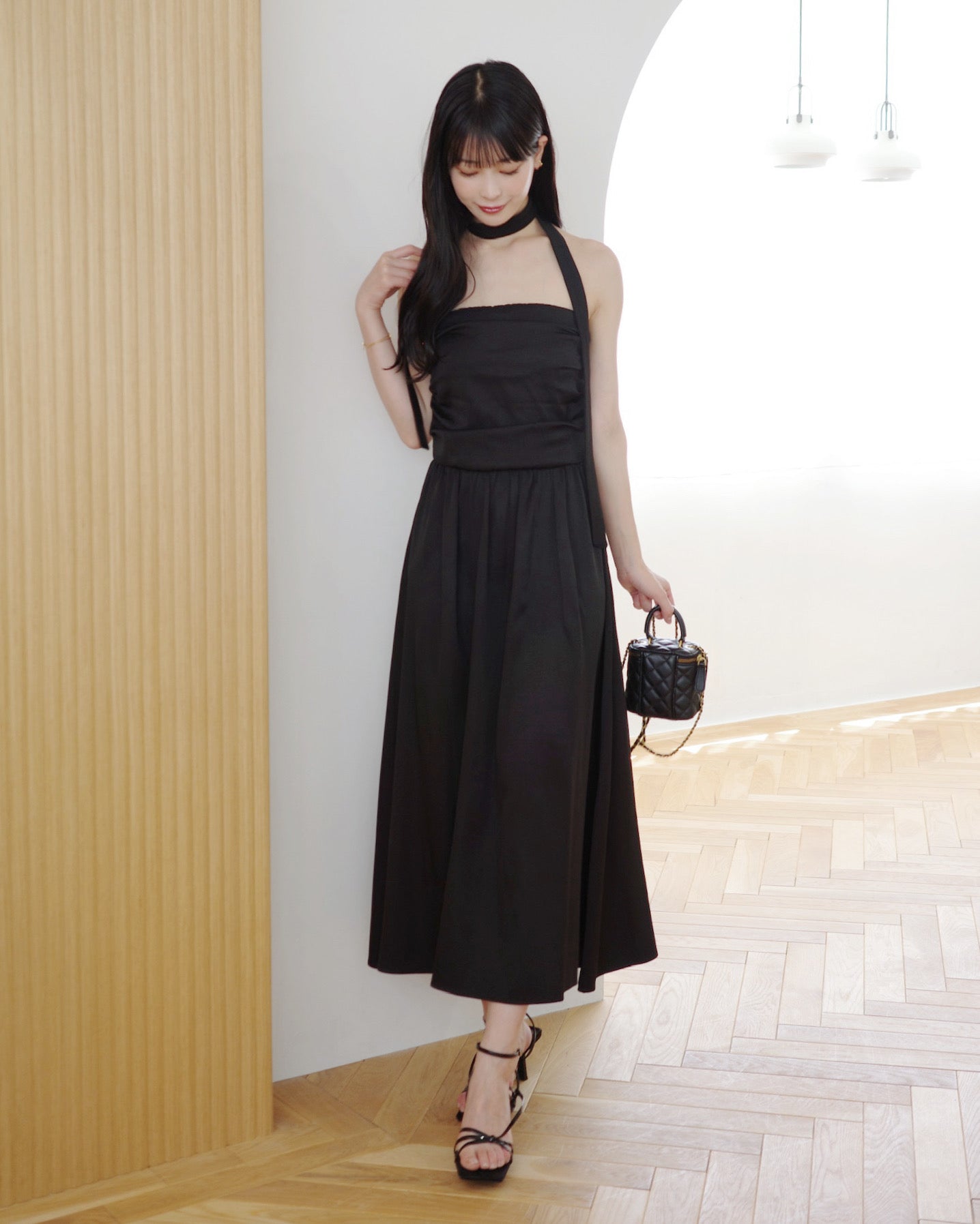MARS ベアトップワンピース ベアトップフレアワンピース – Maison de Lyla