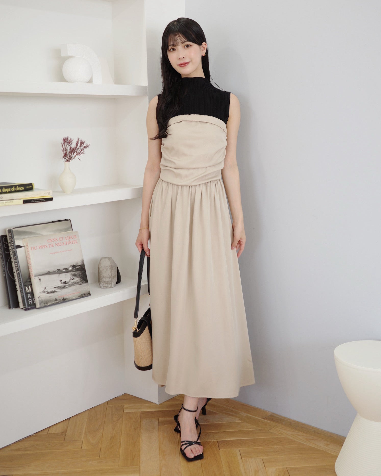 see by Chloe ベアトップワンピース ベアトップフレアワンピース – Maison de Lyla