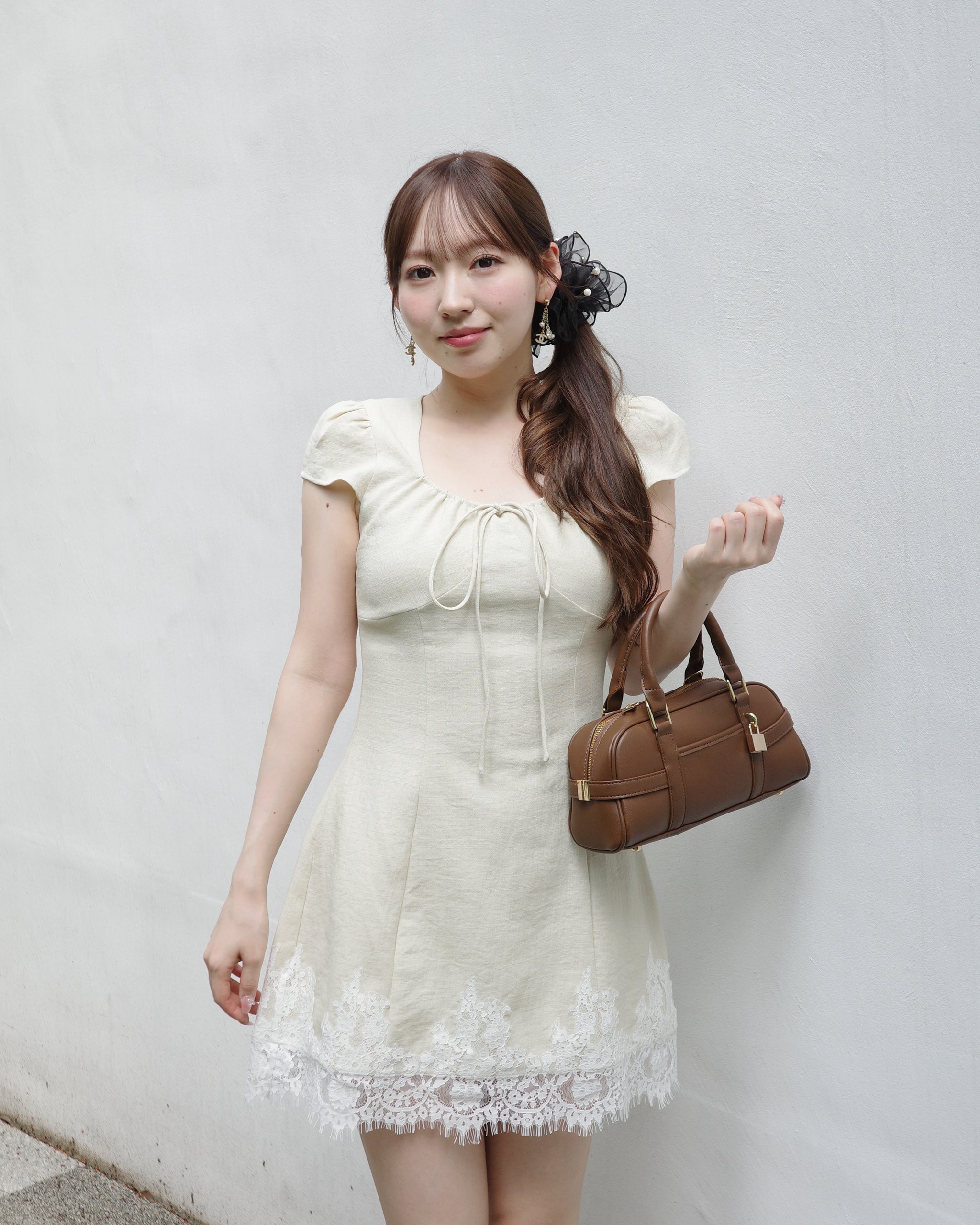 7.2(Thu.)21:00up date】リボンカットフレアワンピース – Maison de Lyla