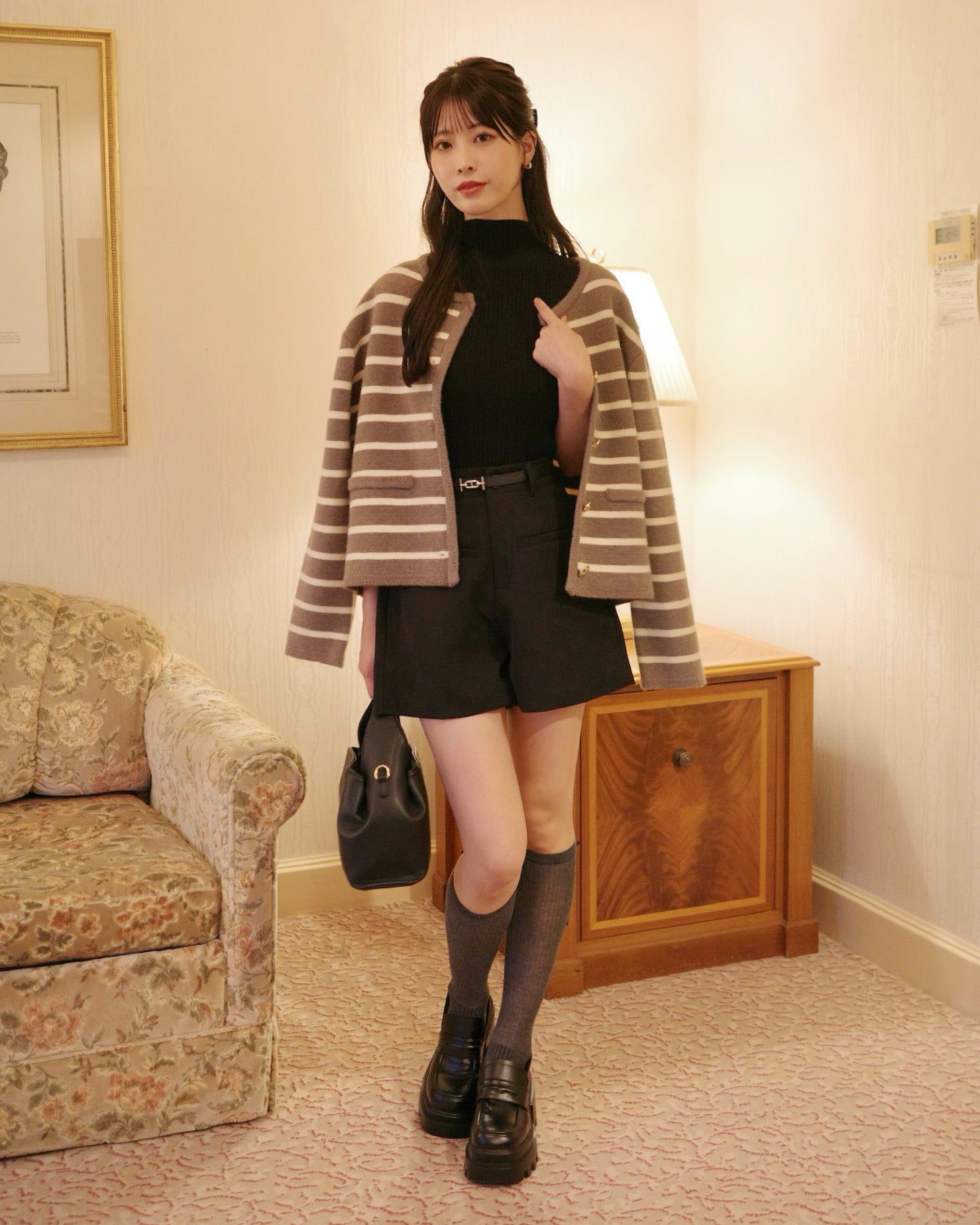 1dayONLY10%OFF】ハイウエストデザインショートパンツ – Maison