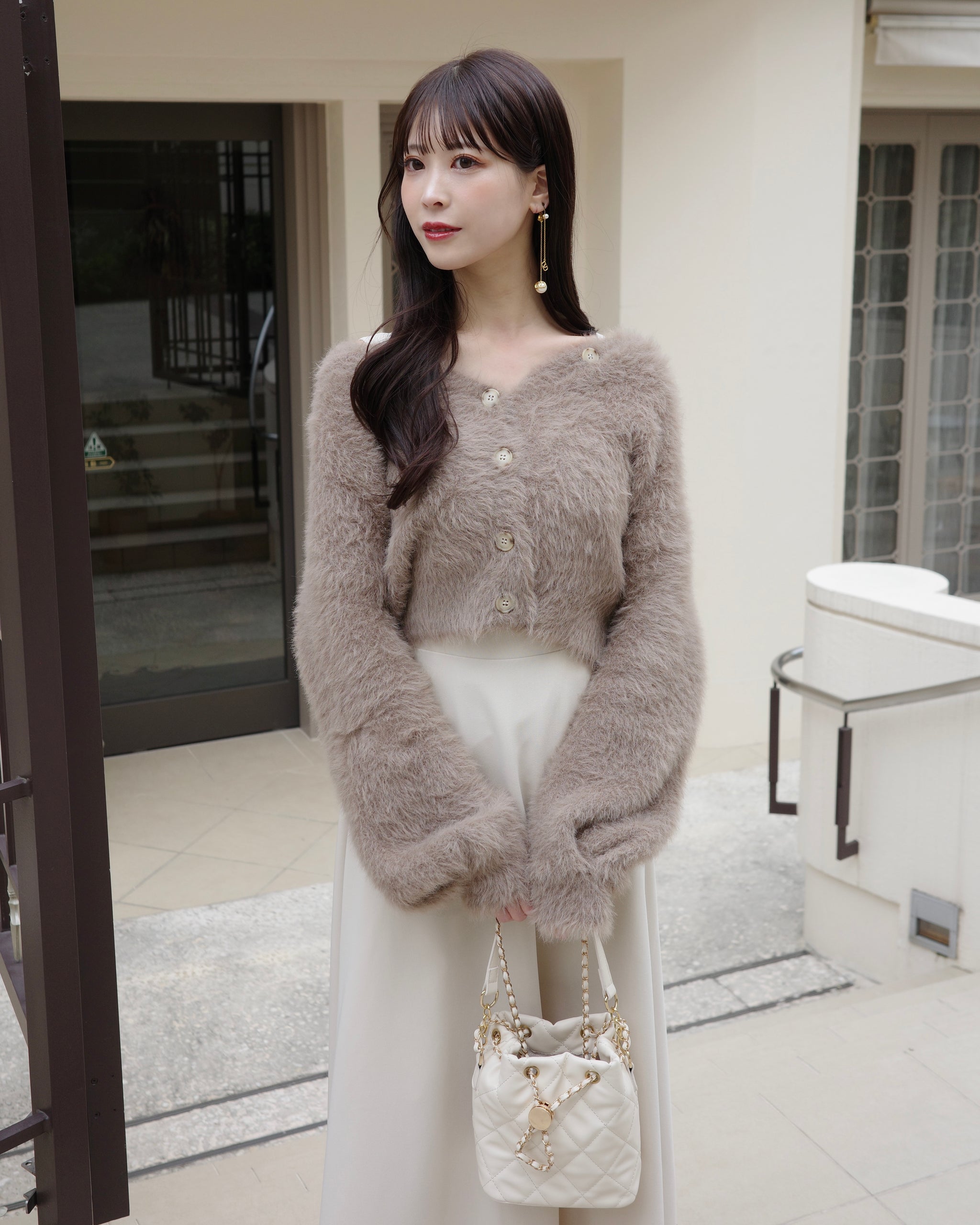 ニットカーディガンセットワンピース – Maison de Lyla