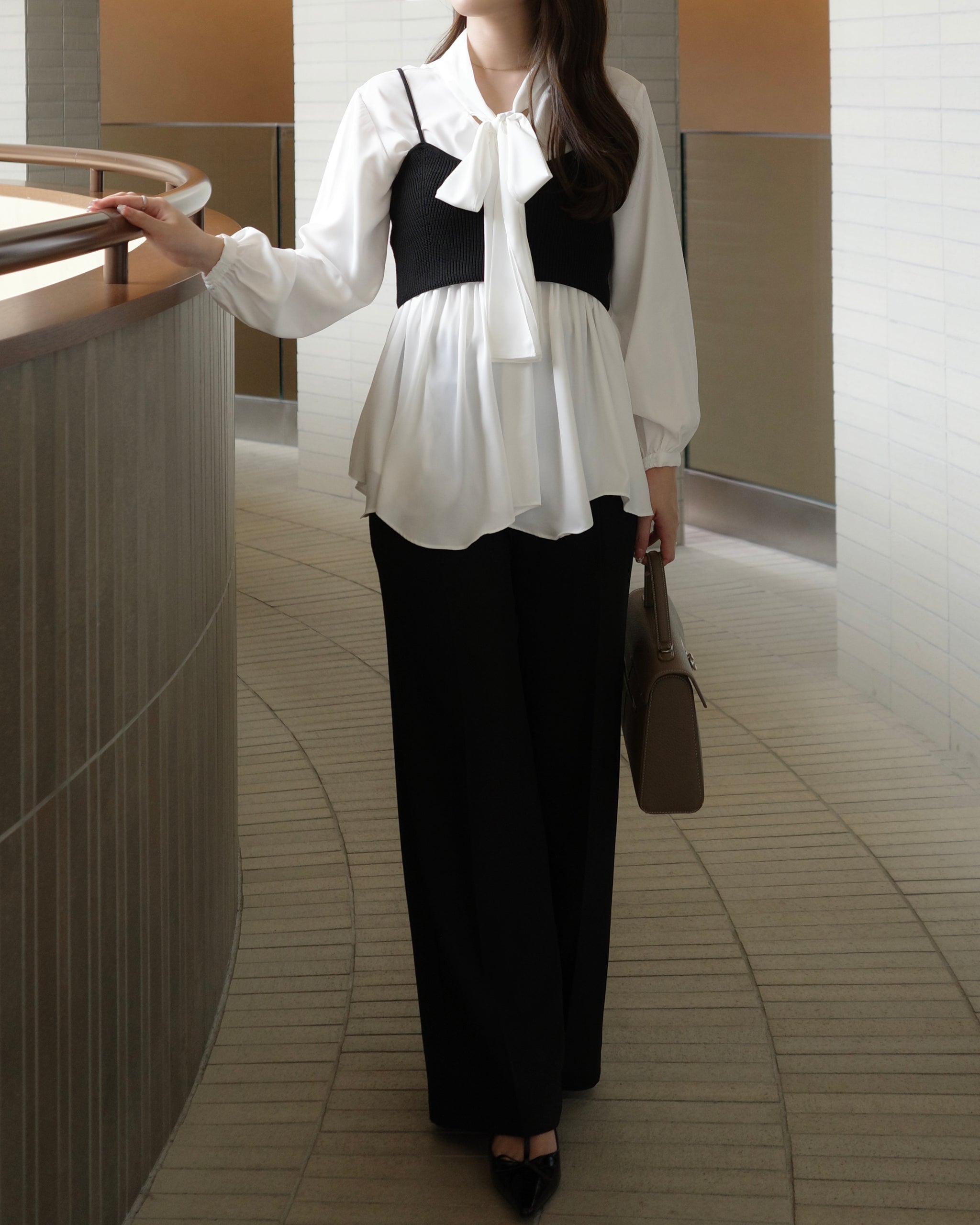 最後の再入荷！】ニットビスチェセットブラウス – Maison de Lyla
