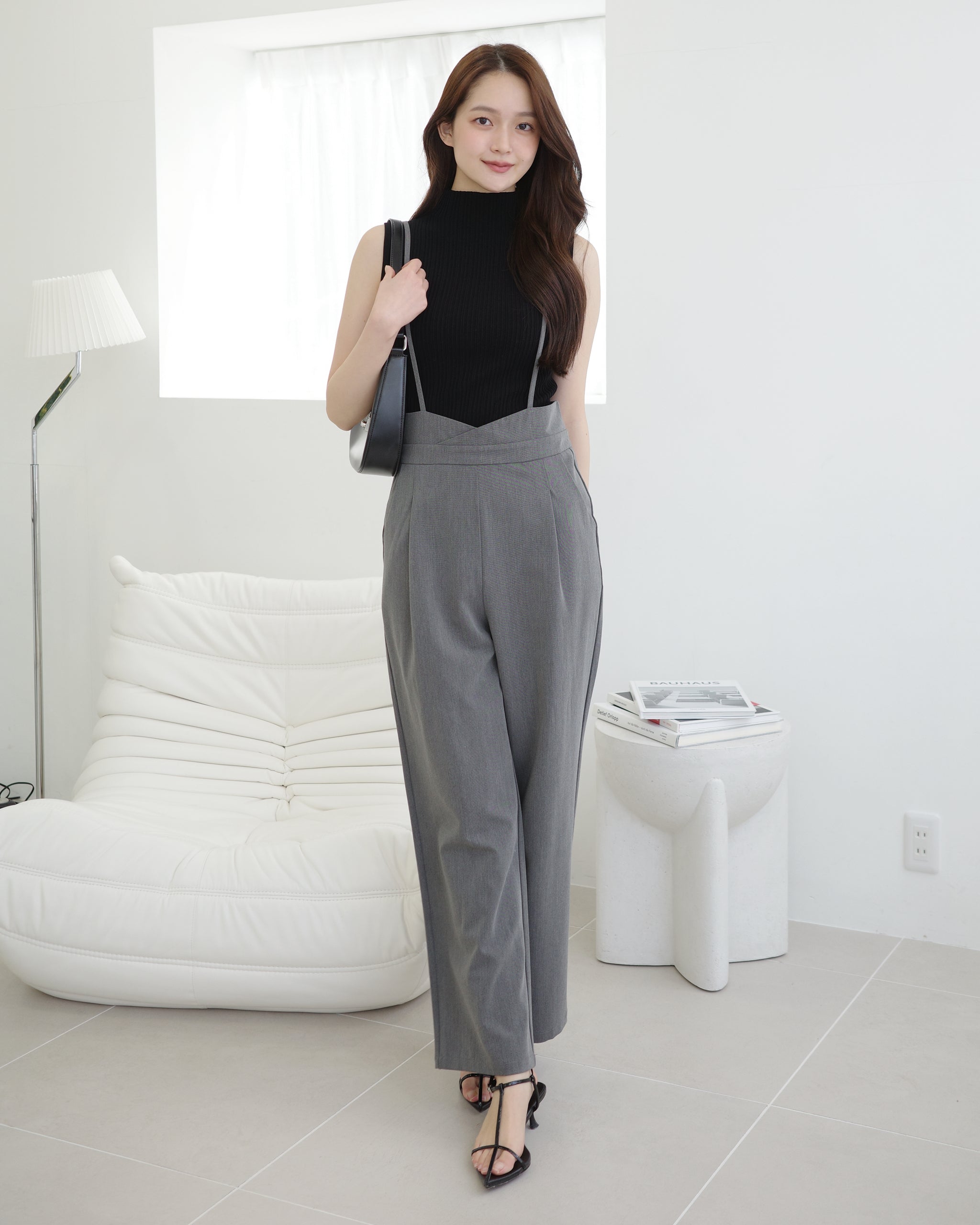 me バーガンディ ノースリーブ トップス 5色展開》ベーシックノースリーブトップス【接触冷感/洗濯機洗い