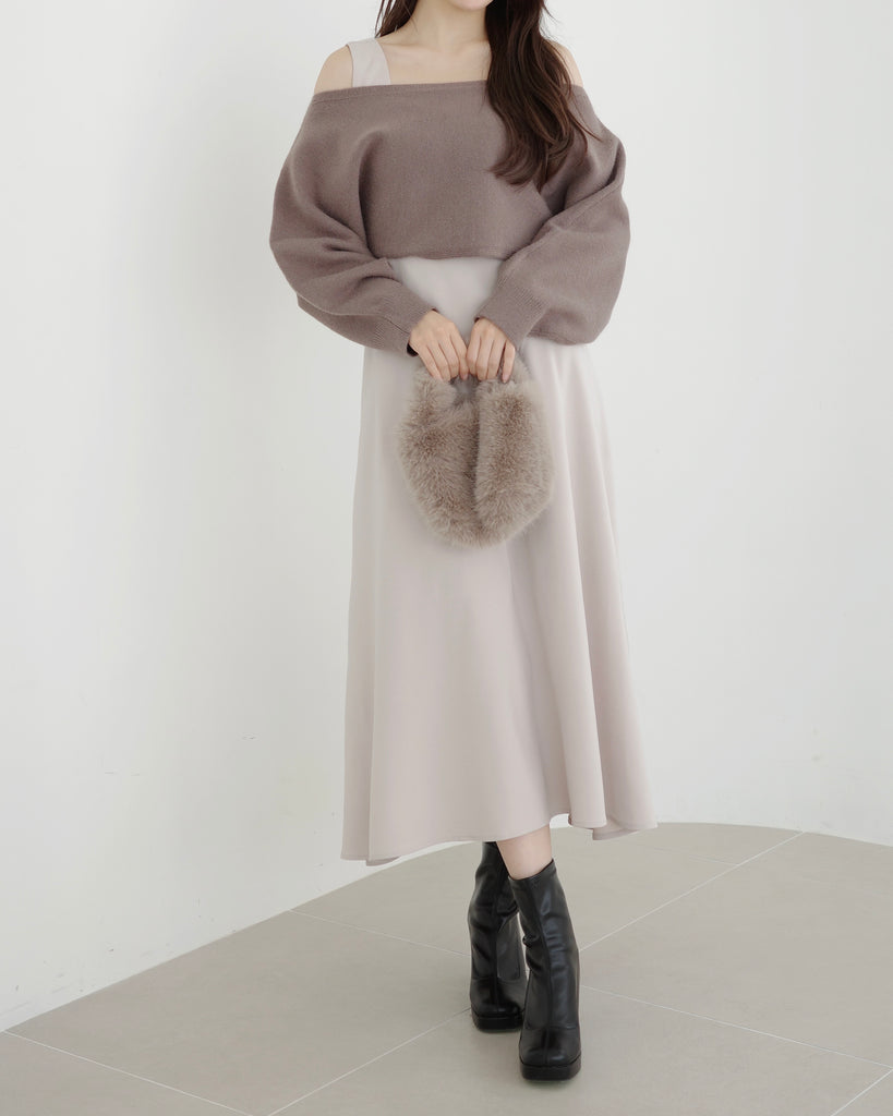 ニットセットフレアワンピース – Maison de Lyla