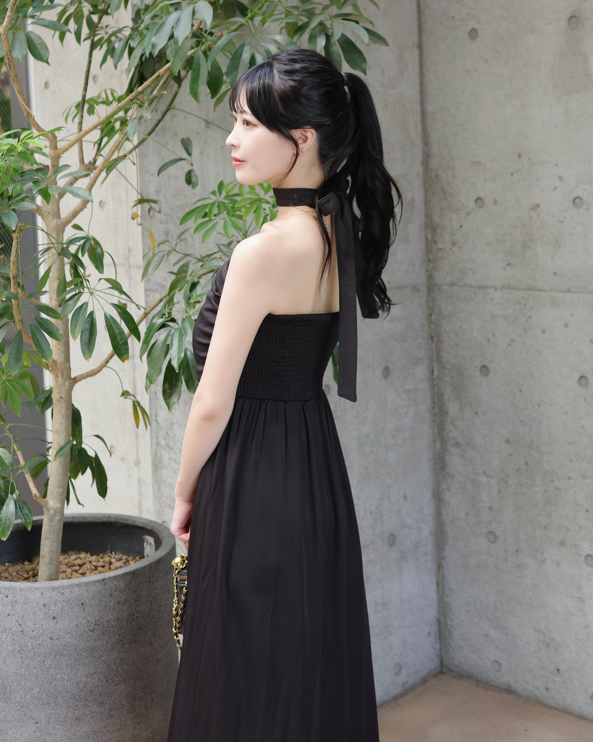 ベアトップフレアワンピース – Maison de Lyla