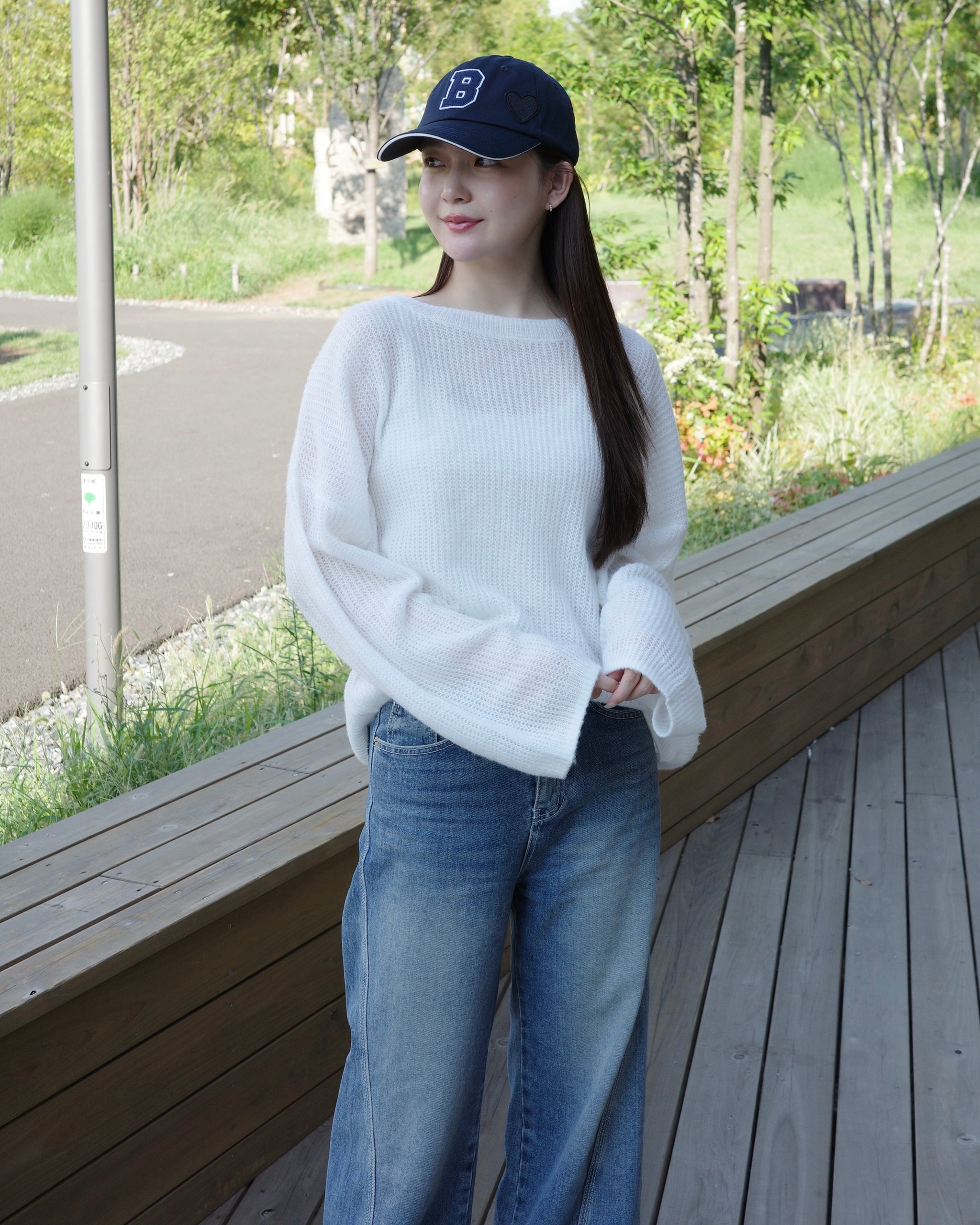 モヘアニットプルオーバー – Maison de Lyla