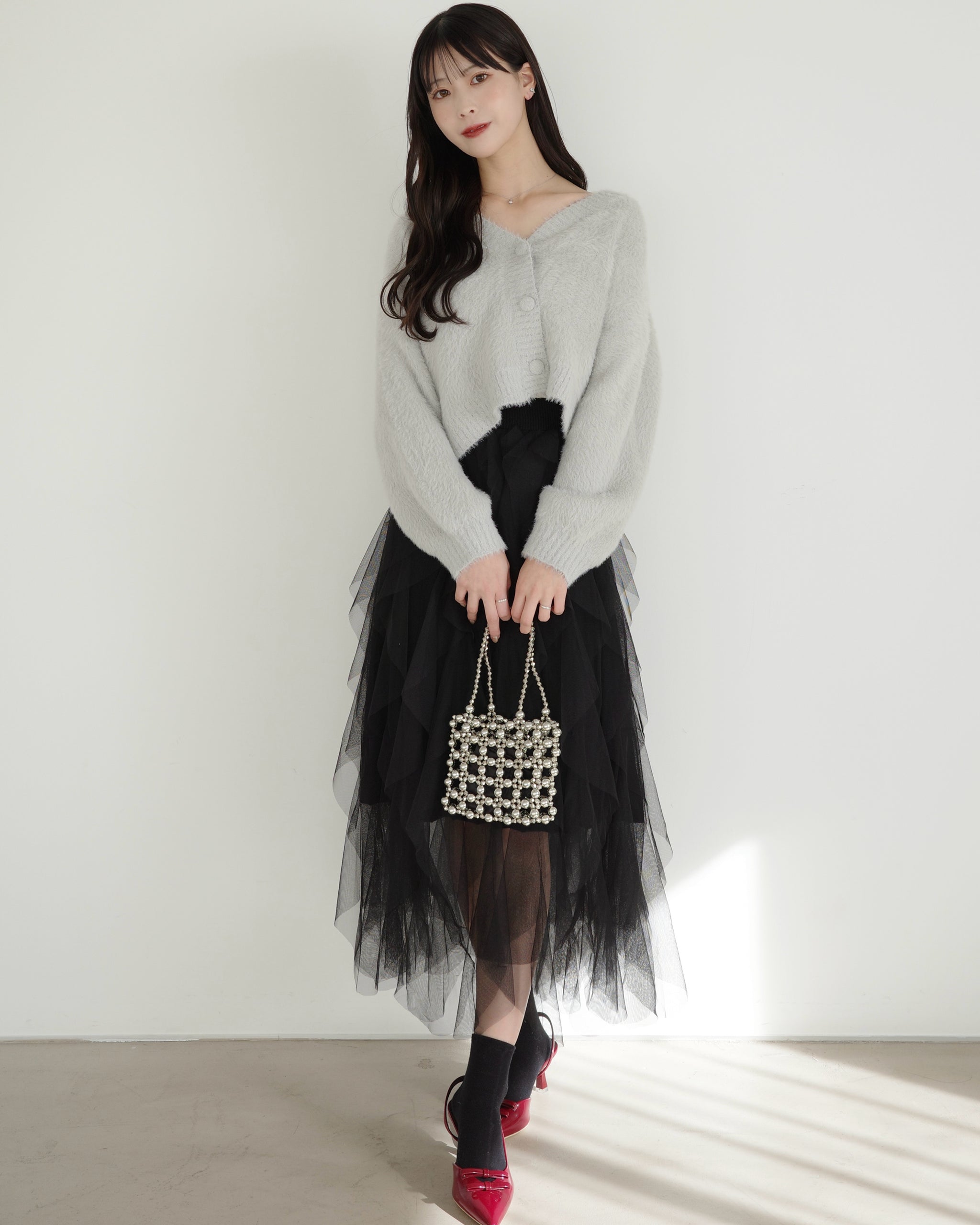 ラッフルチュールスカート – Maison de Lyla