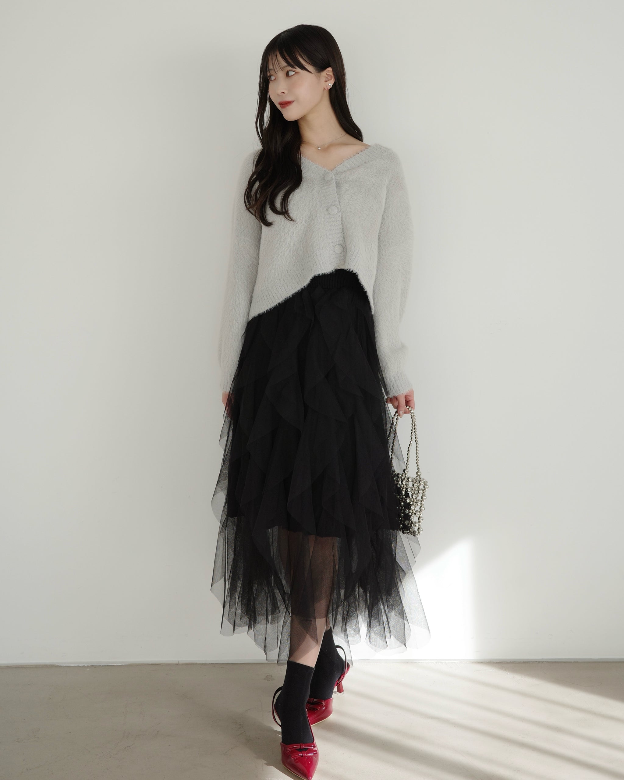 ラッフルチュールスカート – Maison de Lyla