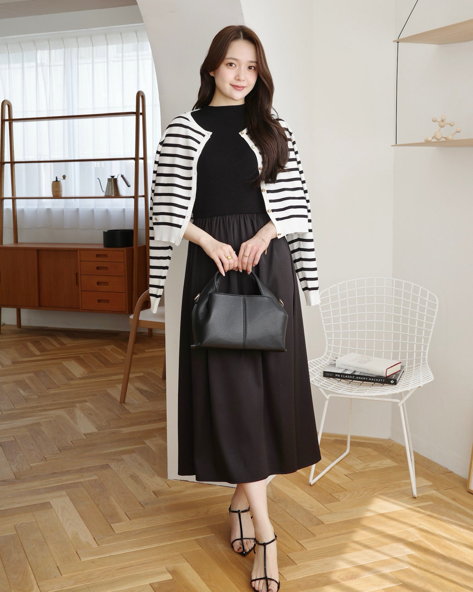 リブニットコンビワンピース – Maison de Lyla