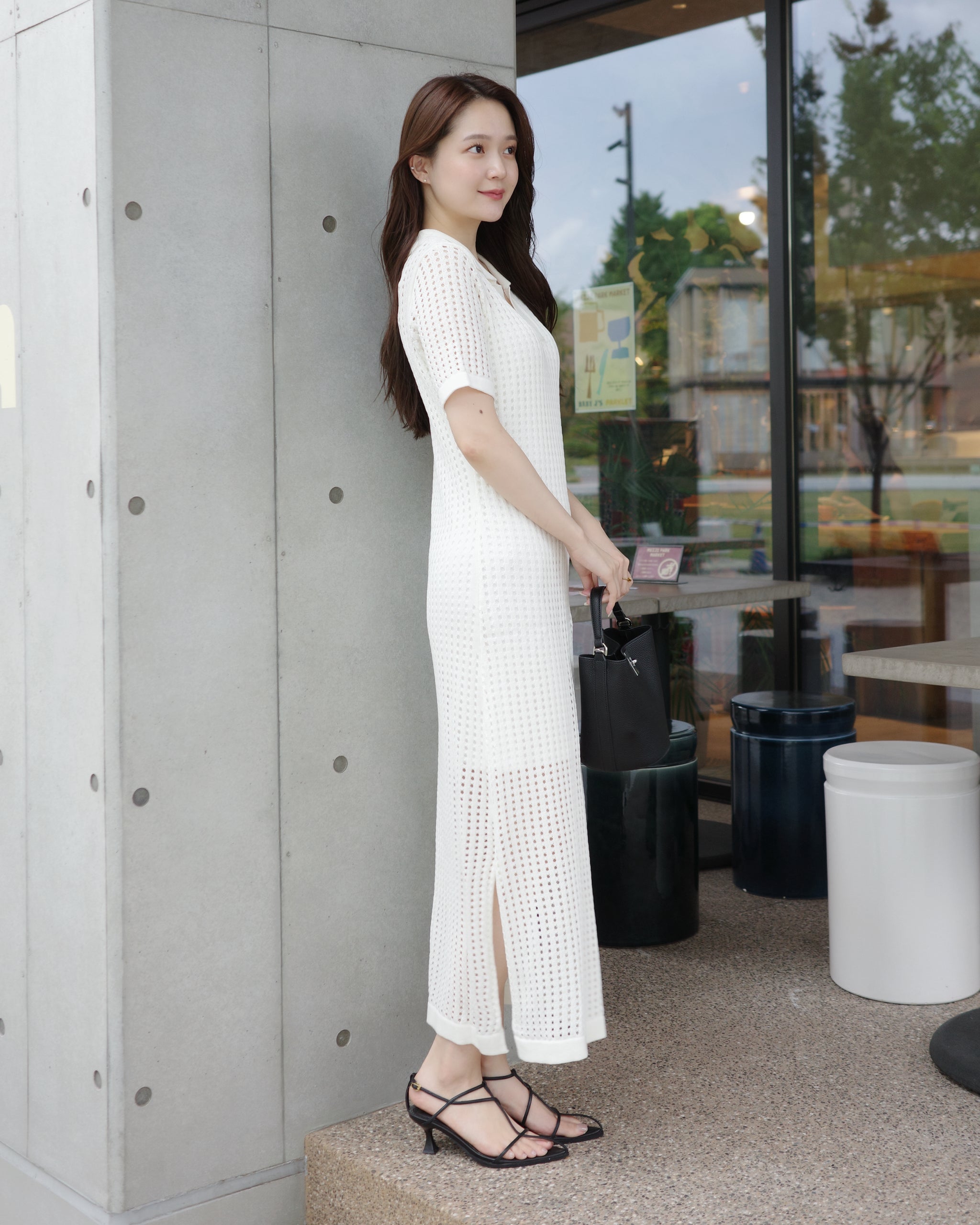 クロシェニット ワンピース クロシェニットワンピース – Maison de Lyla
