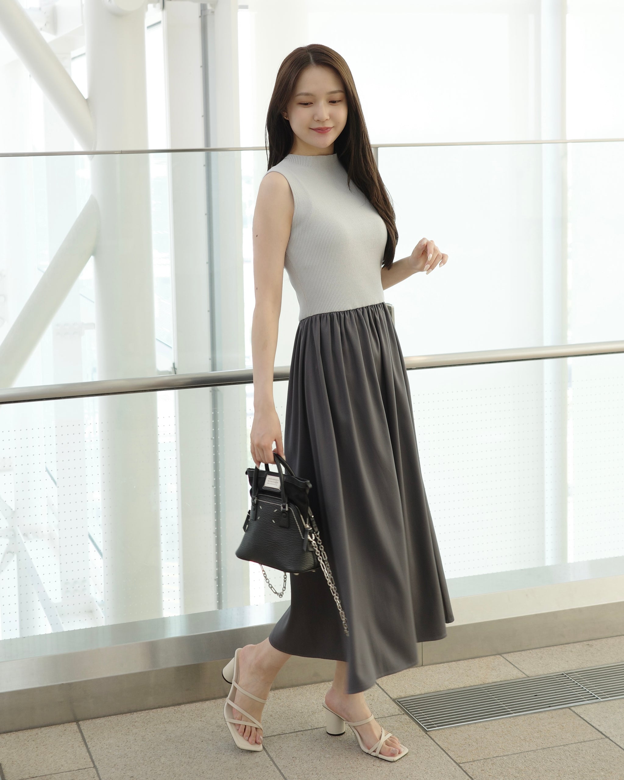 リブニットコンビワンピース – Maison de Lyla