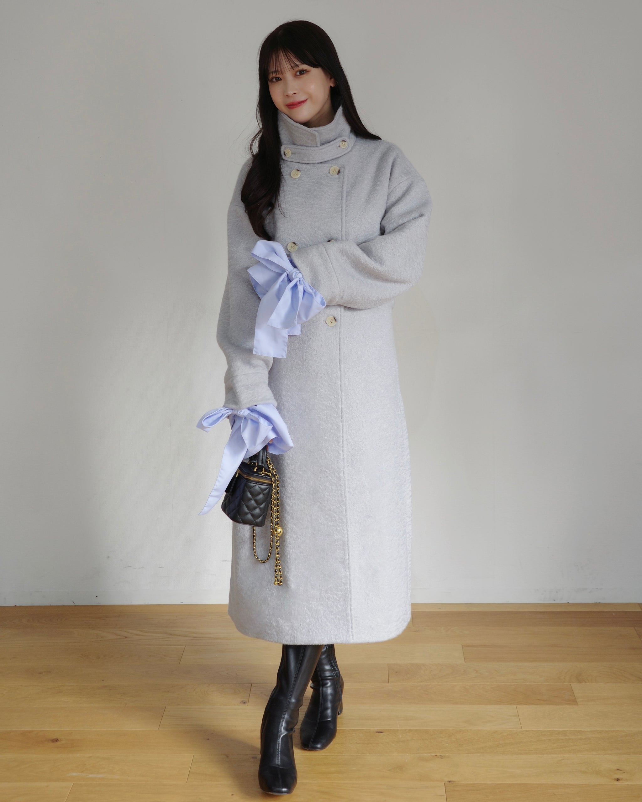 【限定価格】新品未使用　gypsohila ピーコート　ホワイト 最終価格 Pea Coat White gypsohila