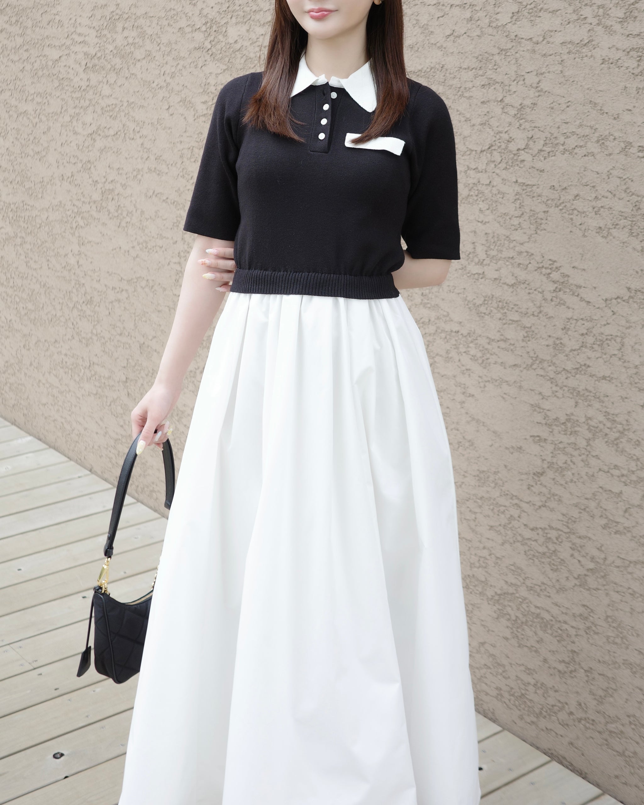 ポロニットドッキングワンピース – Maison de Lyla