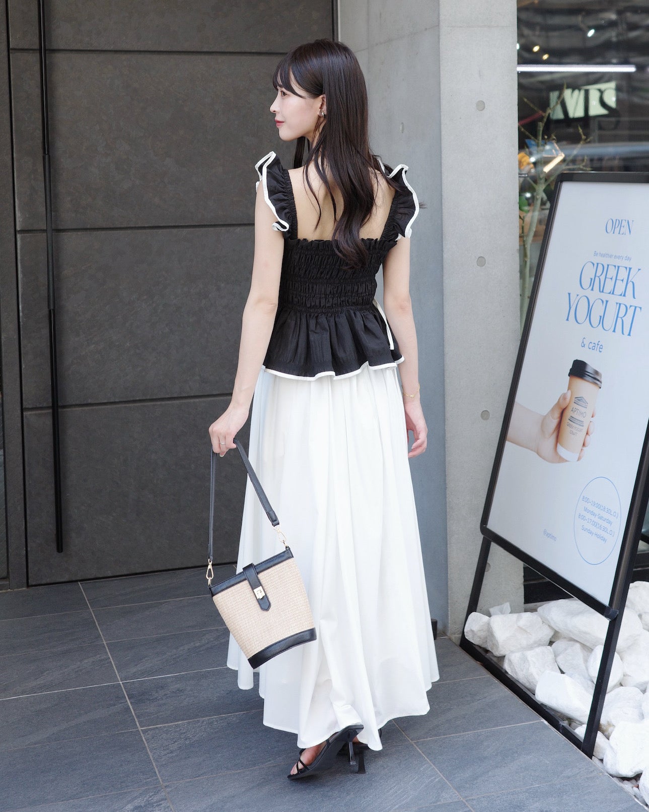 ♡シャーリングフリルブラウス♡ シャーリングフリルブラウス – Maison de Lyla