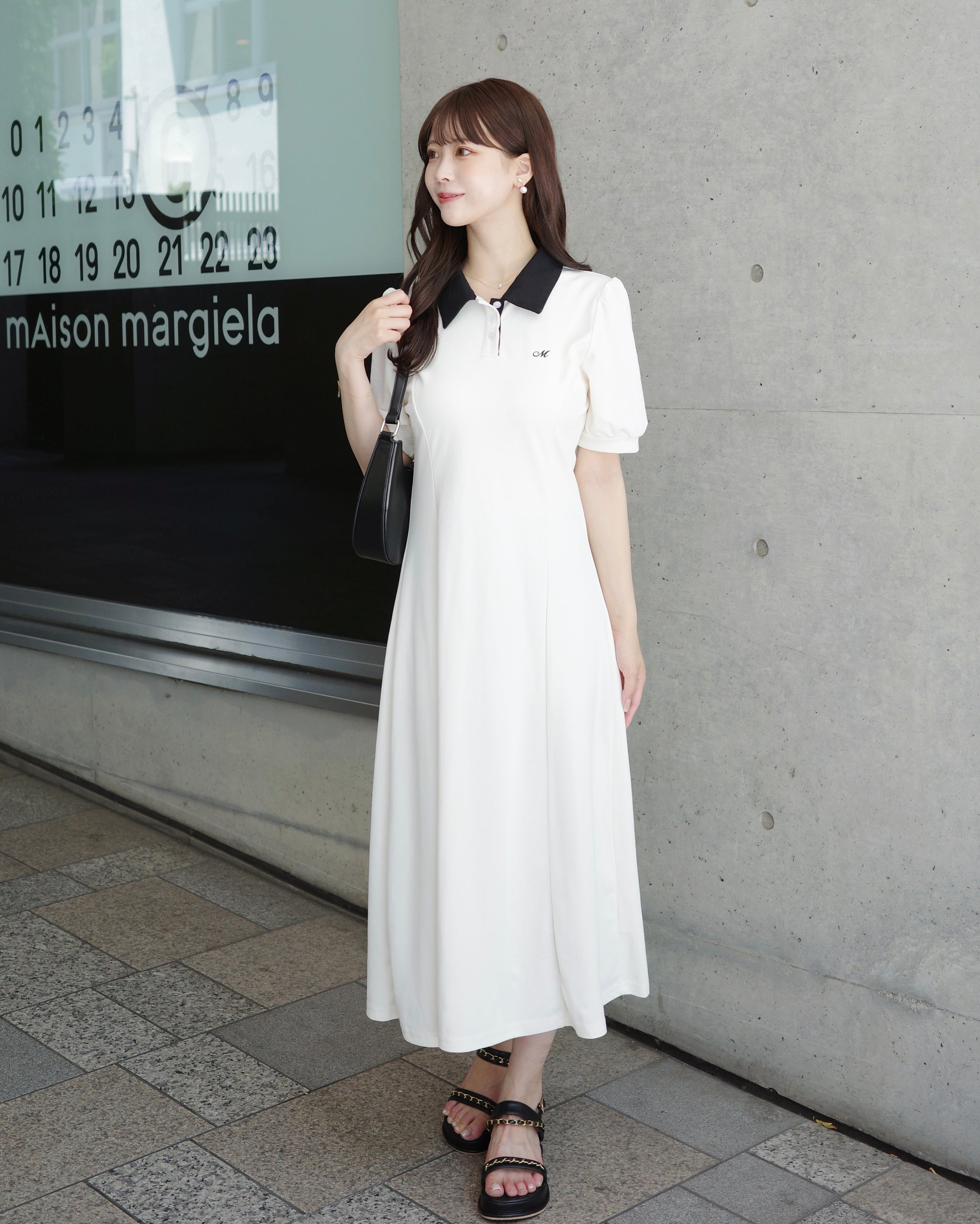 エンブロイダリーポロワンピース – Maison de Lyla