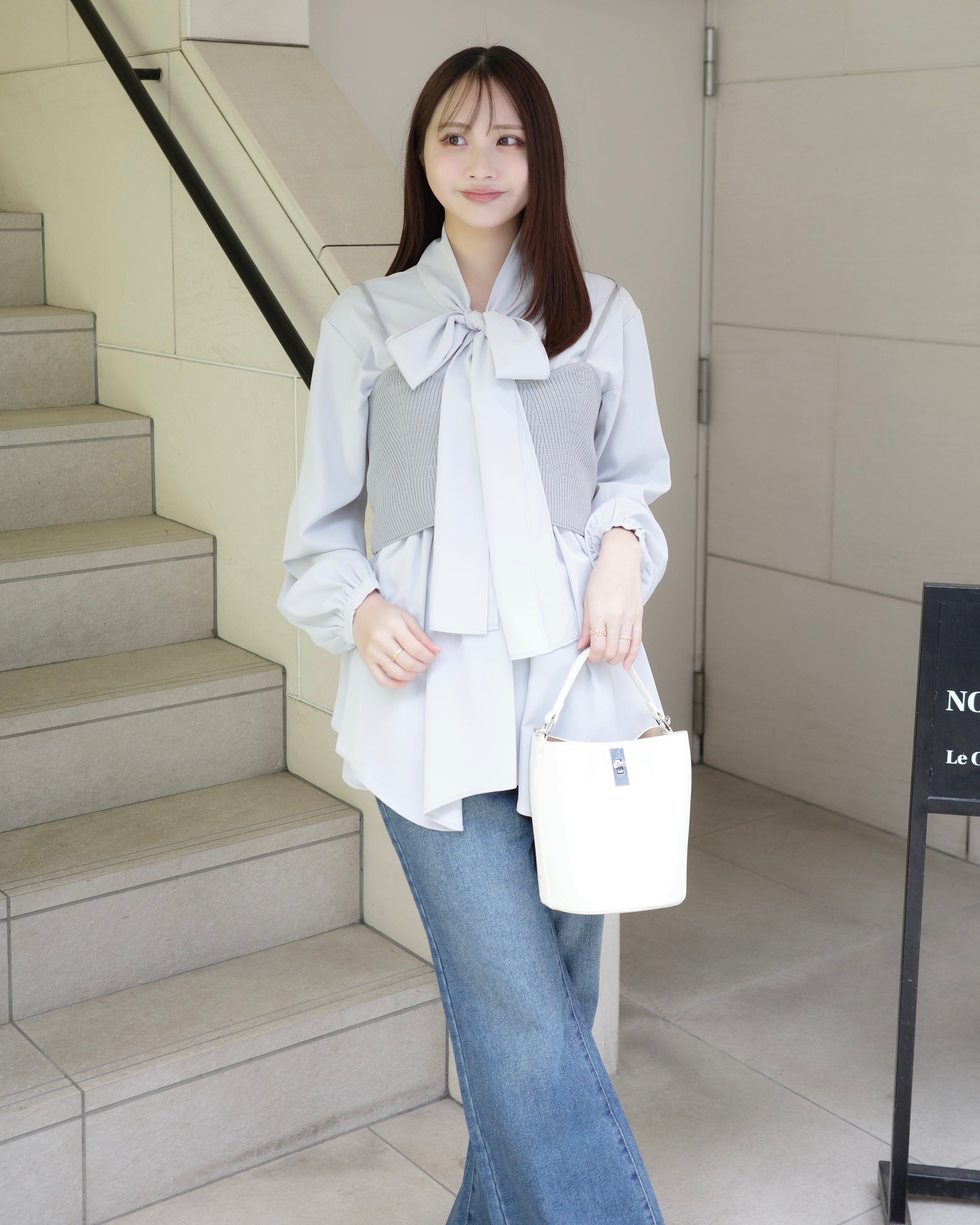 最後の再入荷！】ニットビスチェセットブラウス – Maison de Lyla