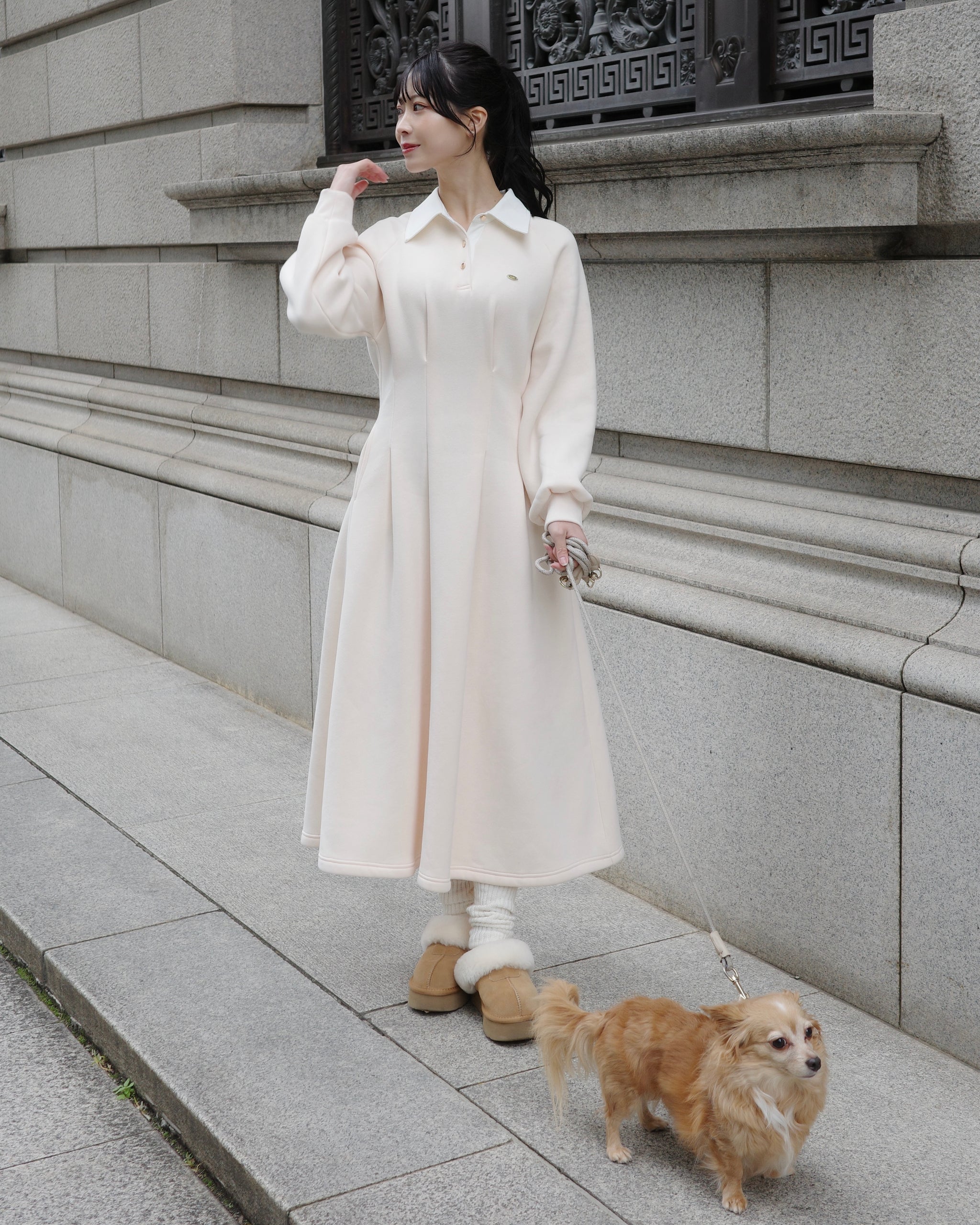 ウエストタックポロワンピース – Maison de Lyla