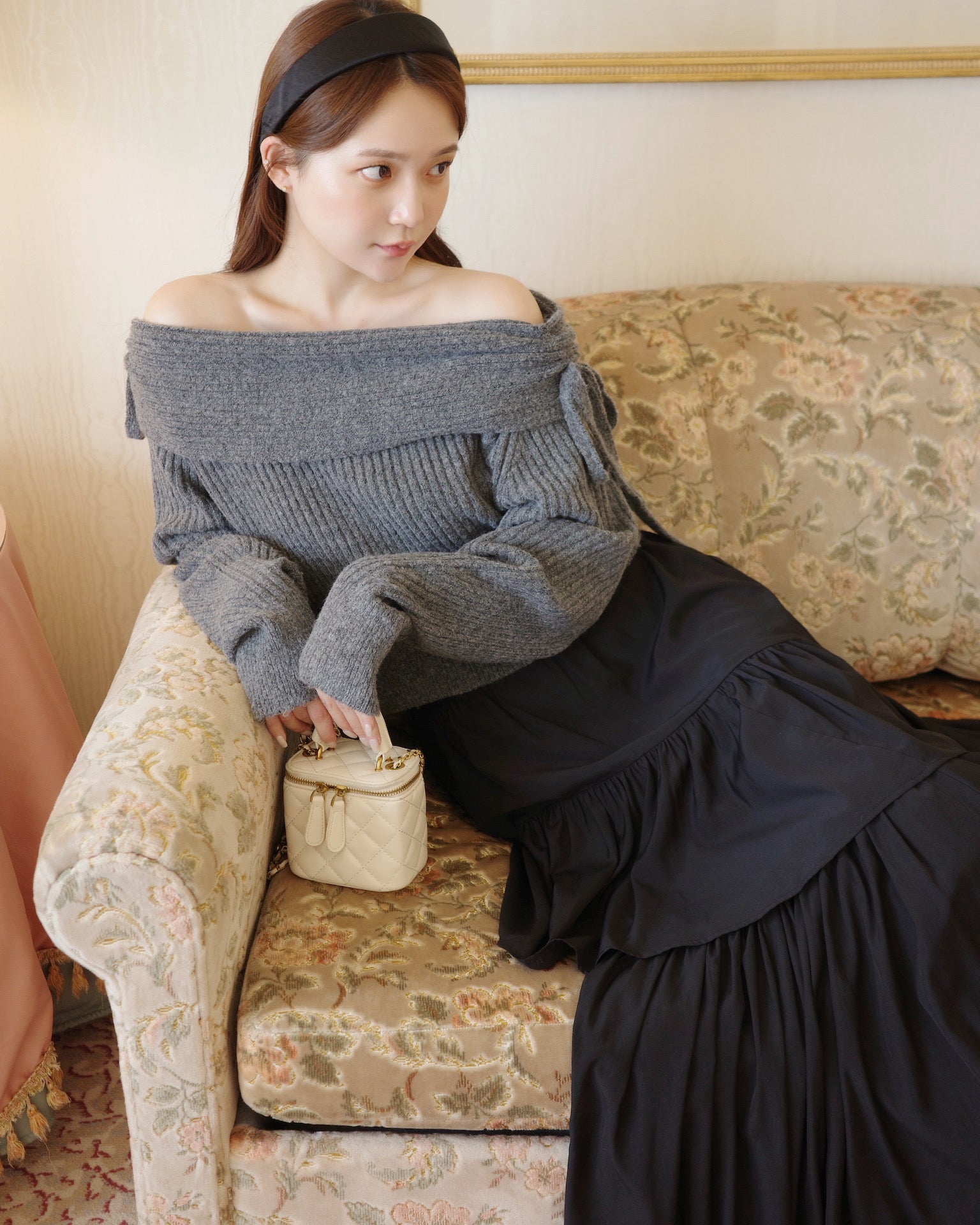 オフショルニットセットアップ – Maison de Lyla