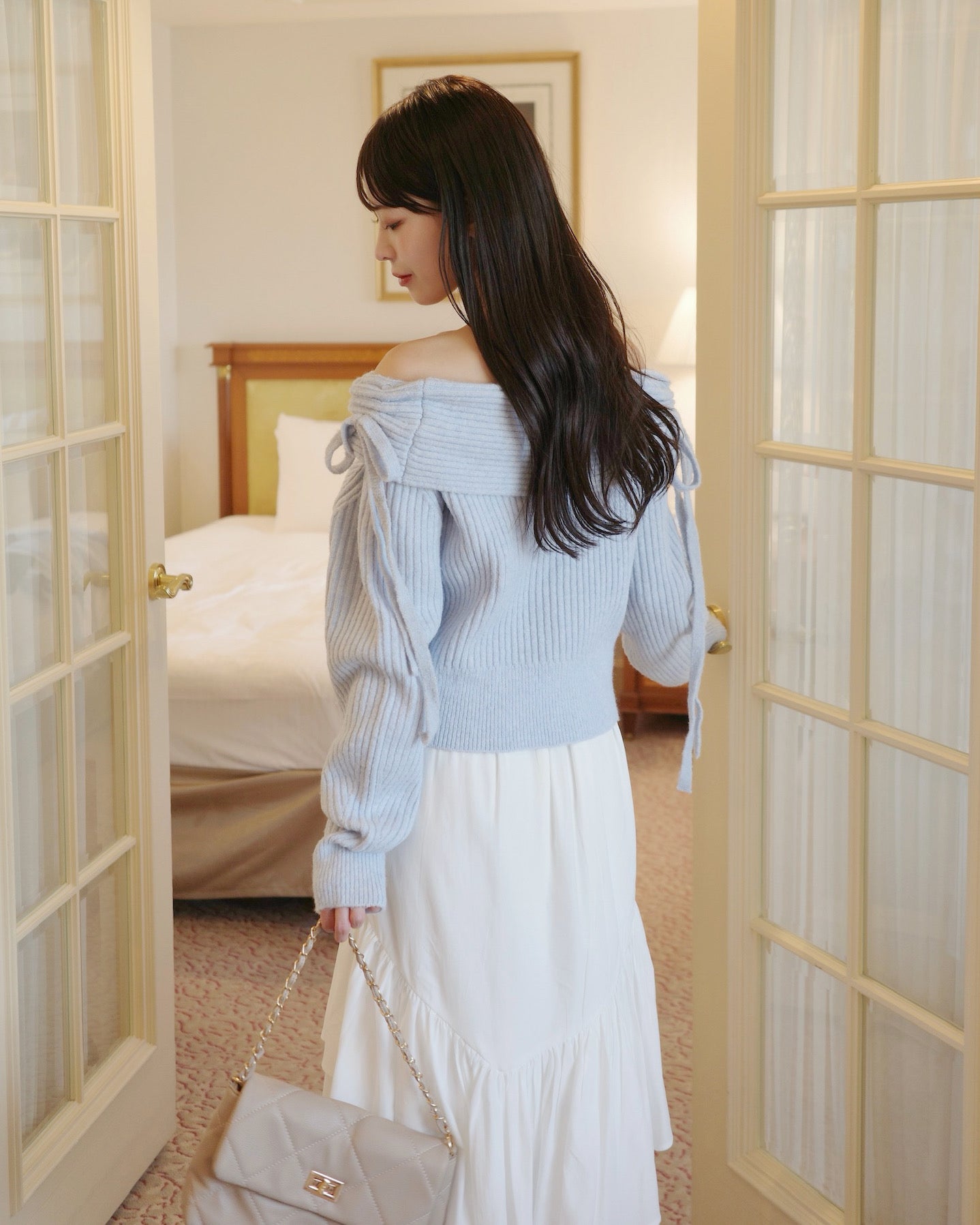 オフショルニットセットアップ – Maison de Lyla