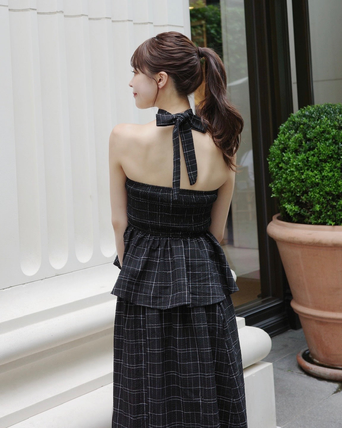 チェックベアセットアップ – Maison de Lyla