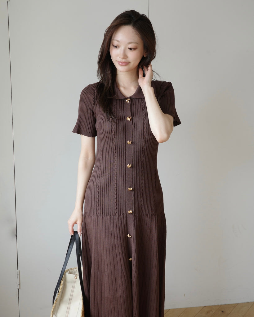 クラシカルポロニットワンピース – Maison de Lyla