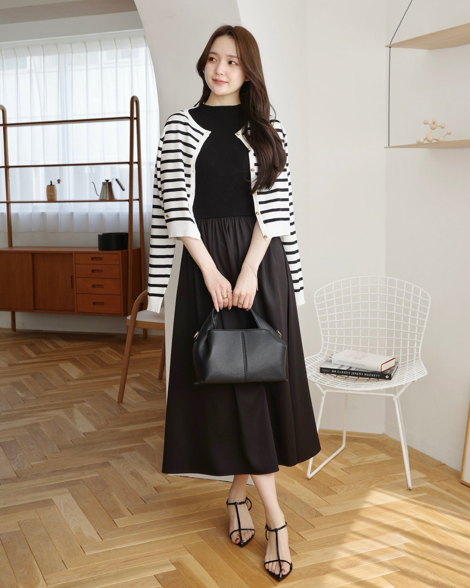リブニットコンビワンピース – Maison de Lyla