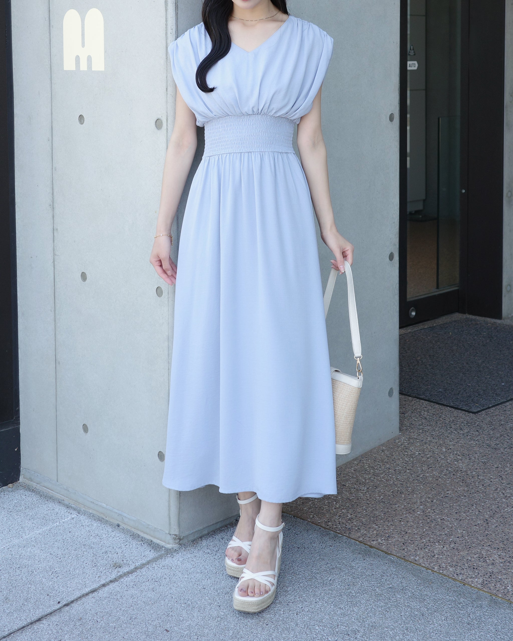 Maison de Lyla メゾンドライラ ウエストタッグフードワンピ 人気 ウエストリブワンピース – Maison de Lyla