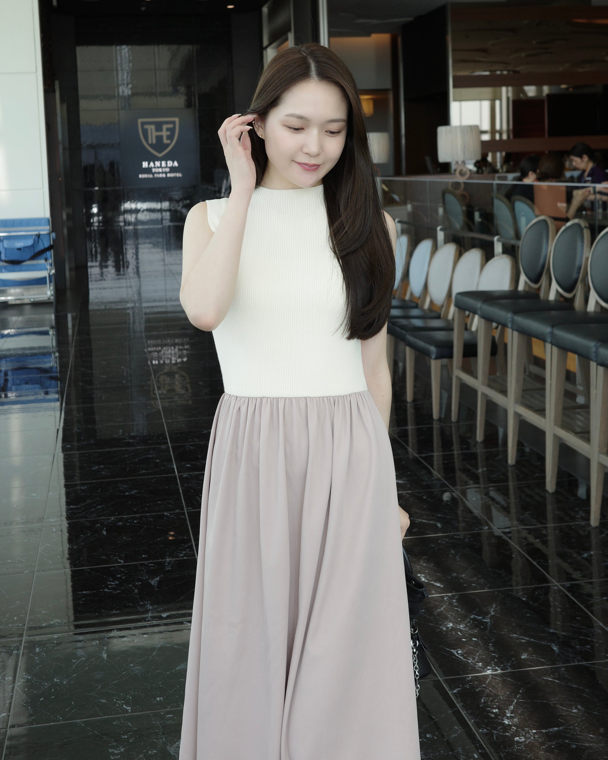 リブニットコンビワンピース – Maison de Lyla