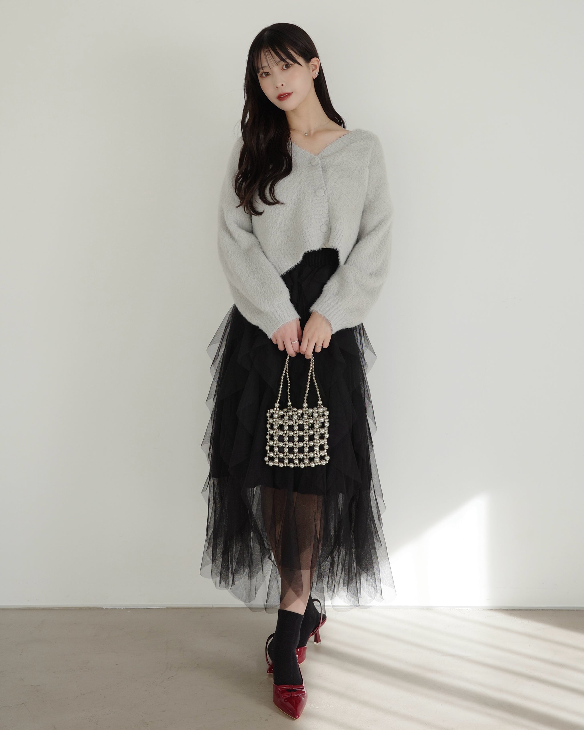 maison de Dolce.♡メゾンドドルチェ♡プリュム スカート♡新品♡ maison de Dolce プリュムスカート