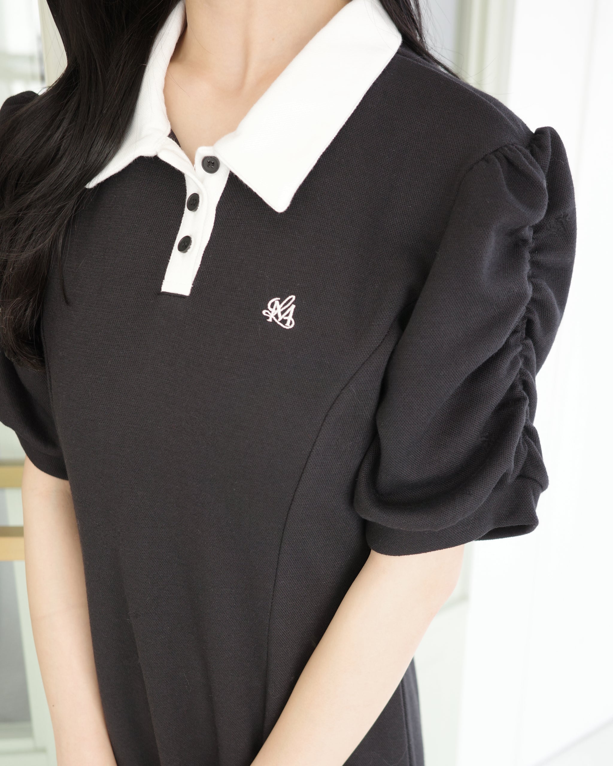 バイカラーポロワンピース – Maison de Lyla バイカラーポロワンピース – Maison de Lyla