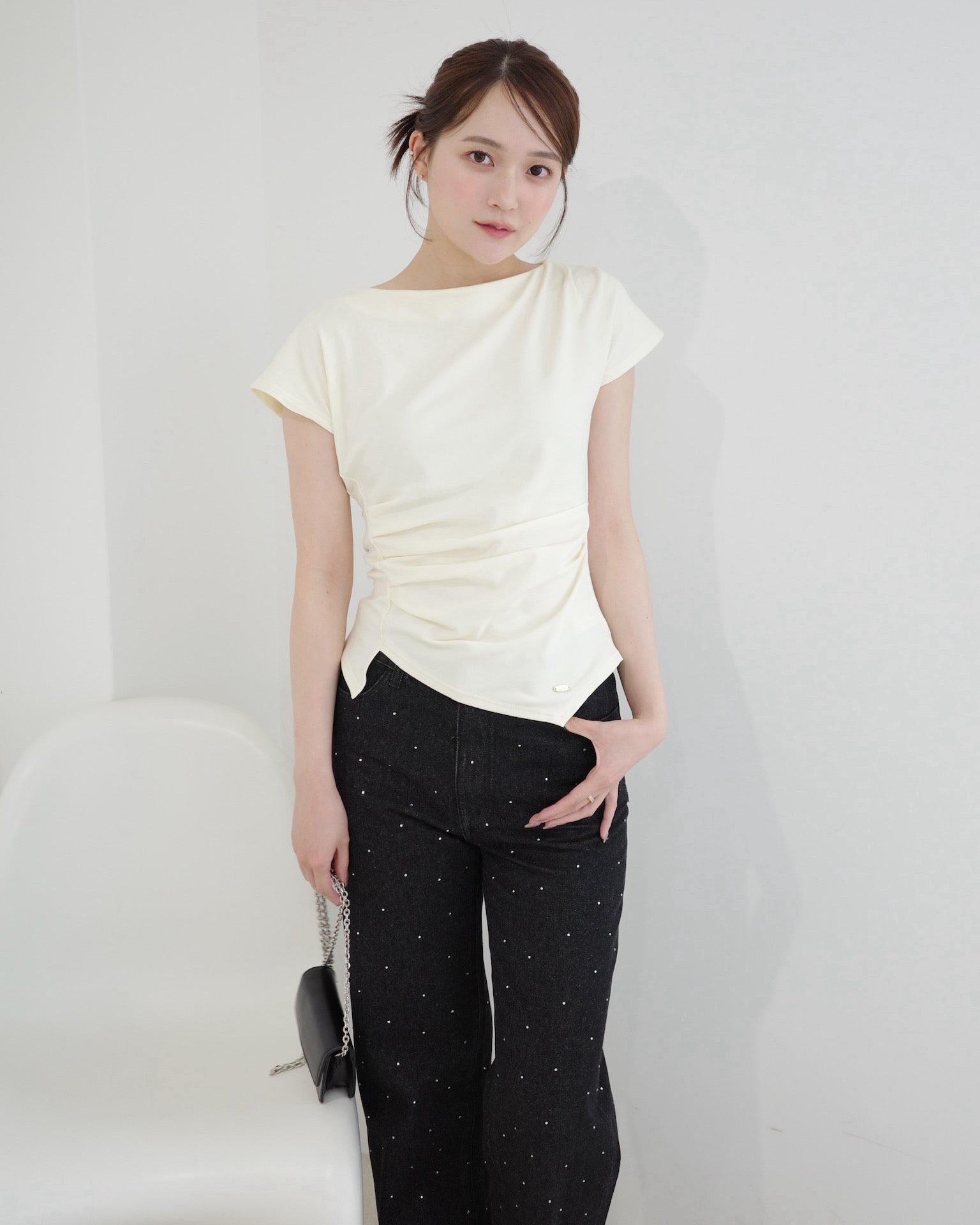 コンパクトドレープトップス – Maison de Lyla