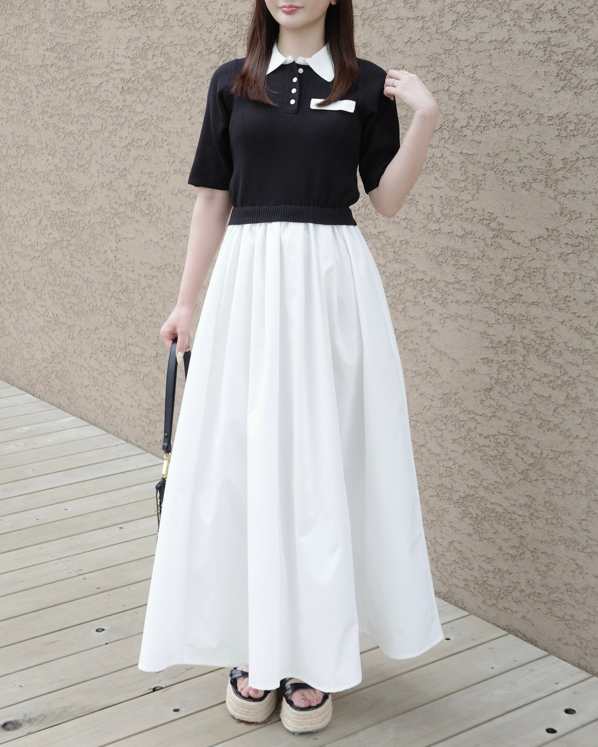 ポロニットドッキングワンピース – Maison de Lyla