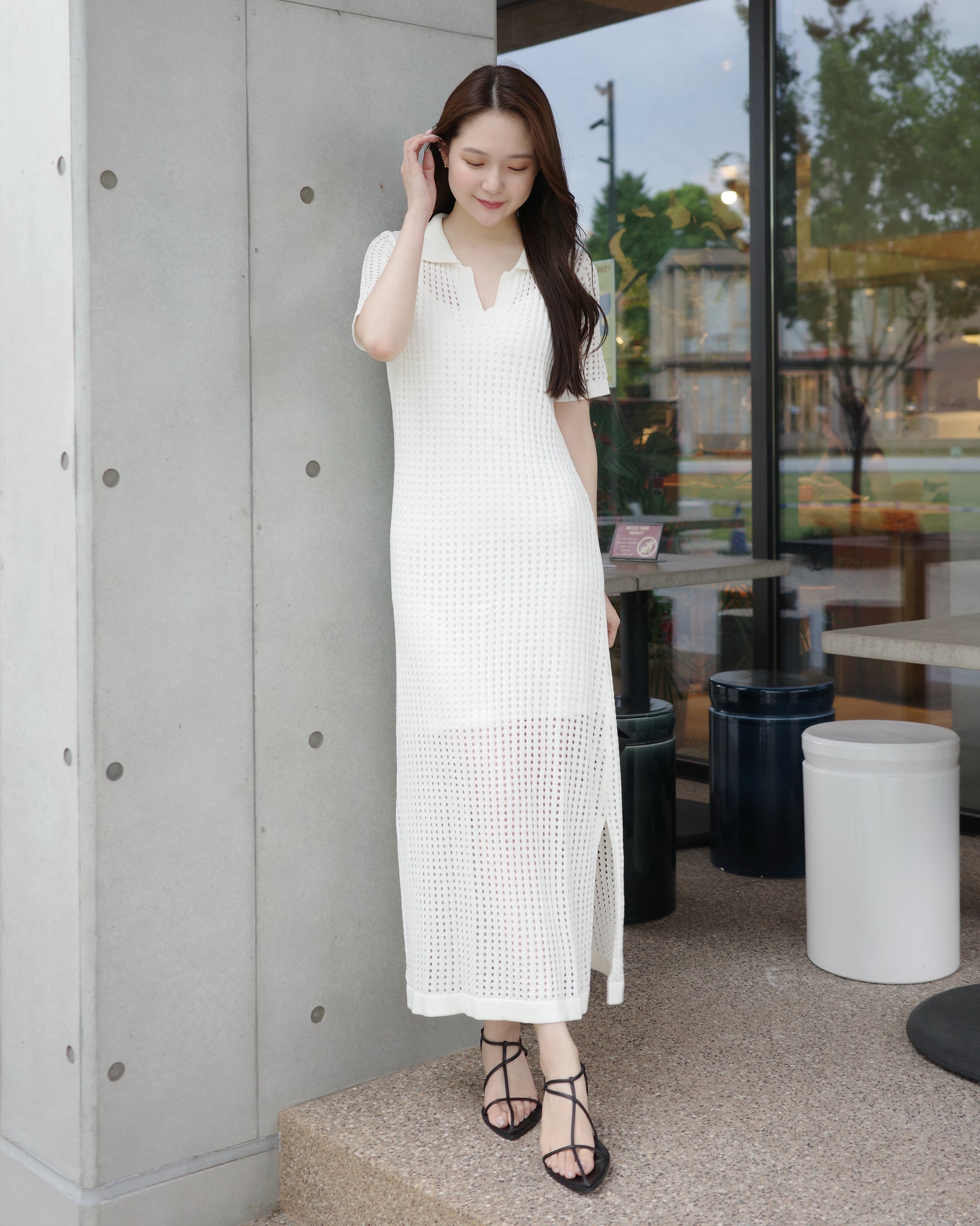MABLI ニットワンピース　4y クロシェニットワンピース – Maison de Lyla
