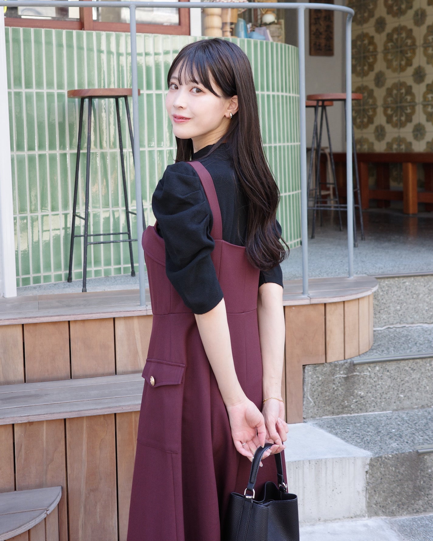 ショルダーギャザーニットトップス – Maison de Lyla