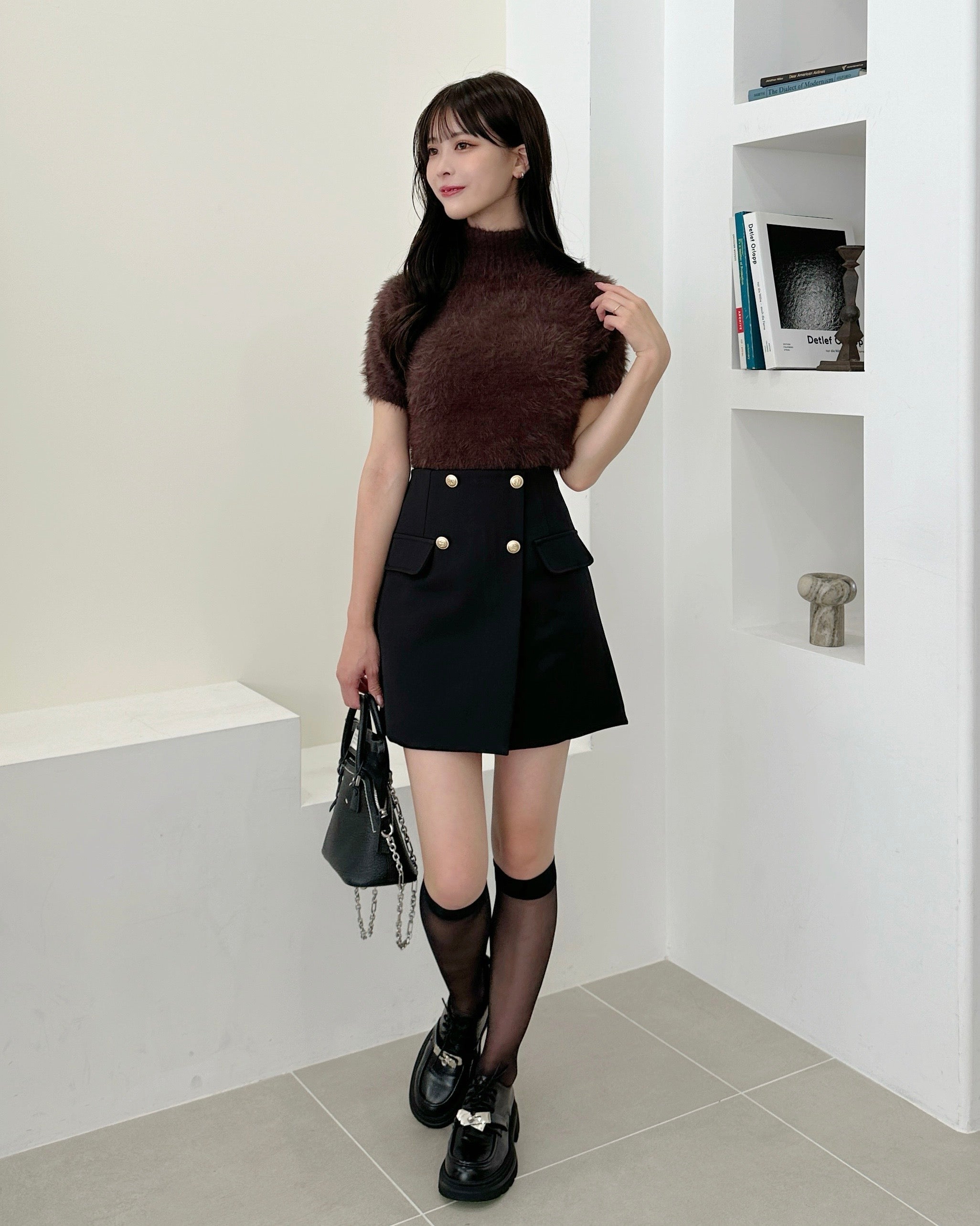 美品☆完売商品☆ランジェリーラップスカート lilLilly