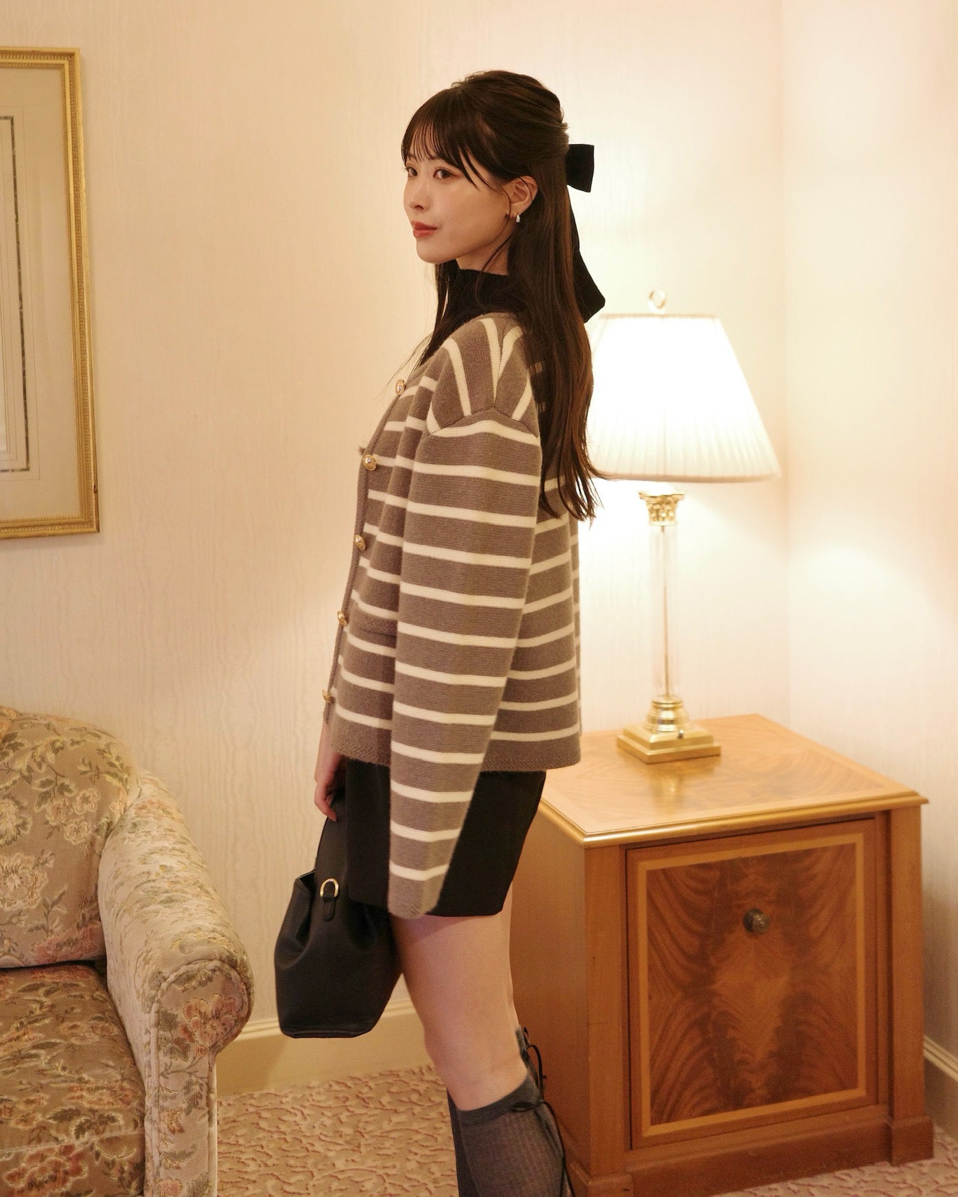 ボーダーニットカーディガン – Maison de Lyla