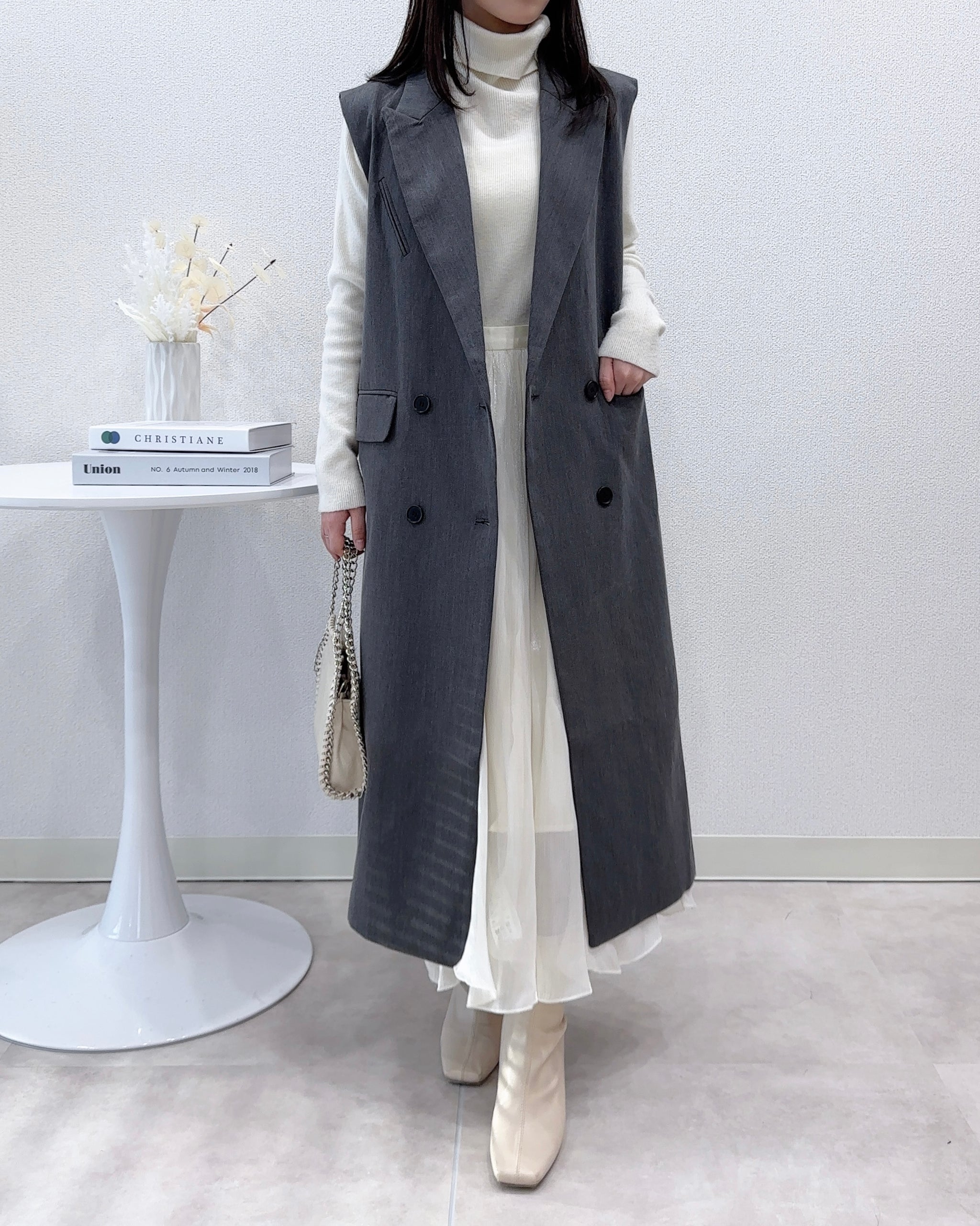 お値下げ！新品タグ付き　maison de lyla ロングコート　ベルト付 Outer – Maison de Lyla